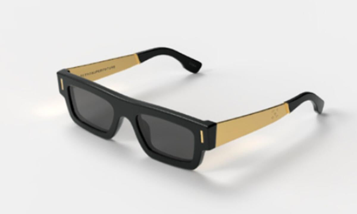 Occhiali da sole RETROSUPERFUTURE COLPO FRANCIS BLACK