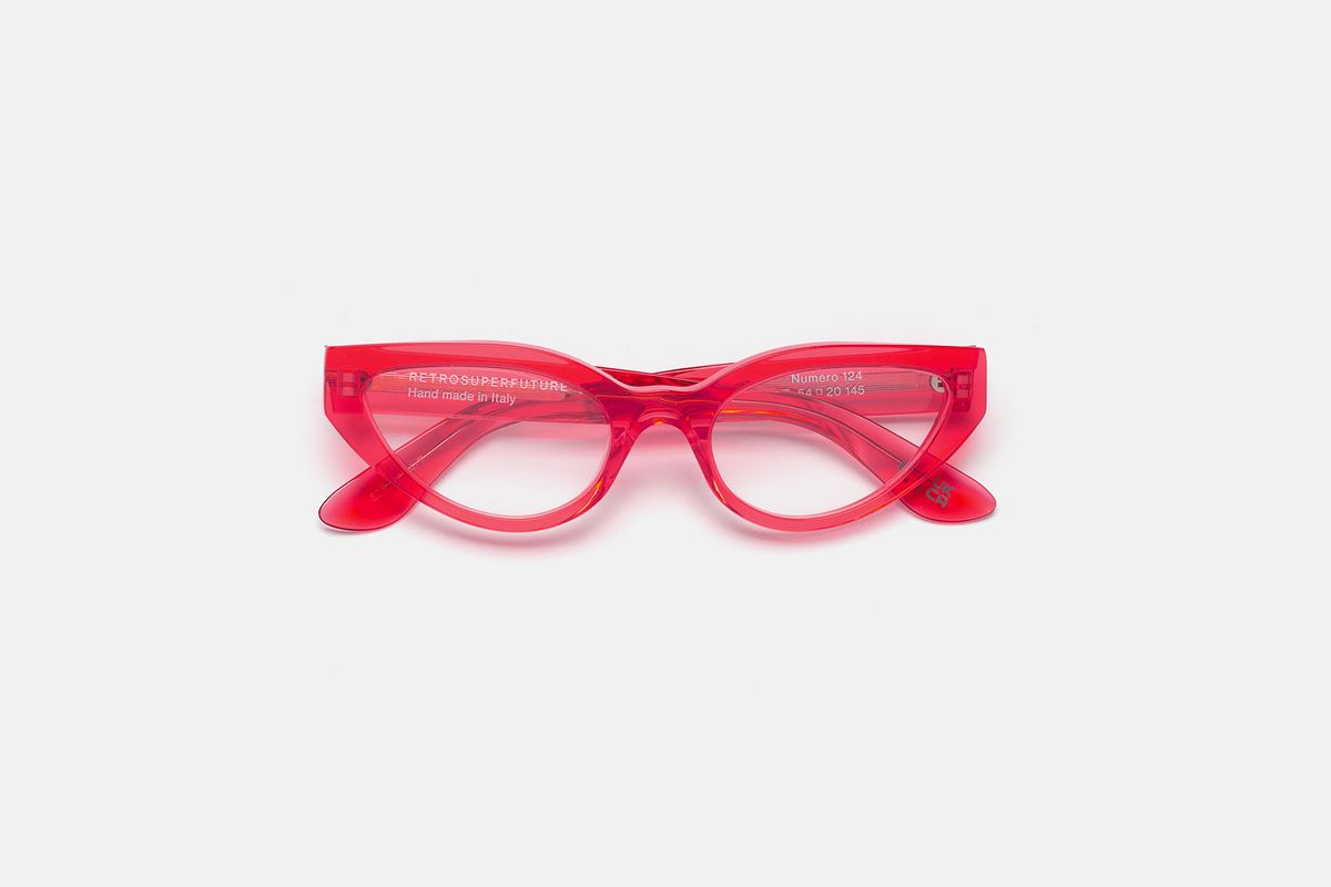 Occhiali da vista RETROSUPERFUTURE NUMERO 124 LIGHT RED