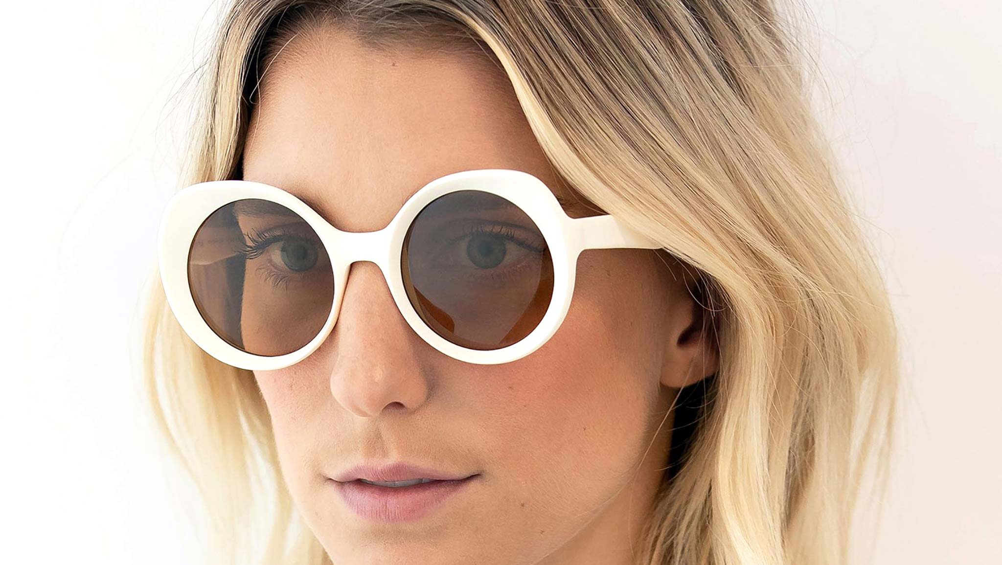 Occhiali LAPIMA Carlota White vintage