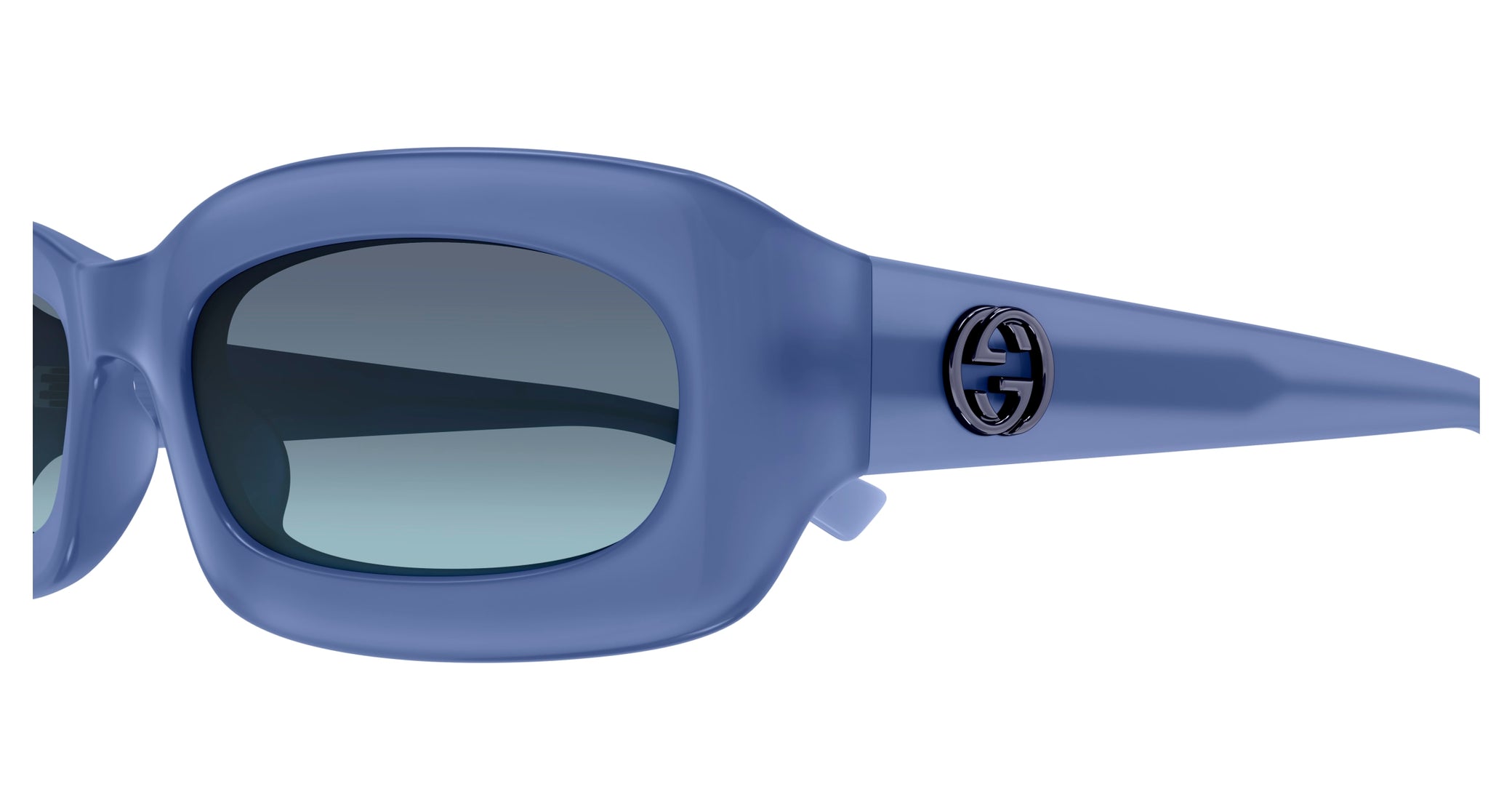 Occhiali da sole GUCCI GG1786S Matte milky electric blue