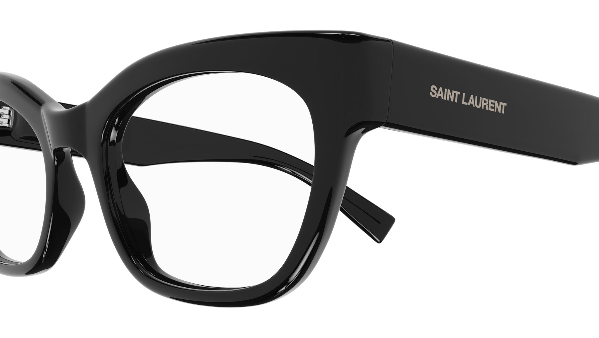 Occhiali da vista SAINT LAURENT SL643 Shiny solid black