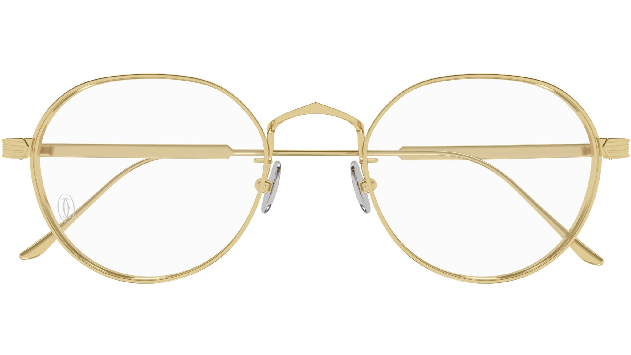 Occhiali da vista CARTIER CT0561OA Smooth golden finish