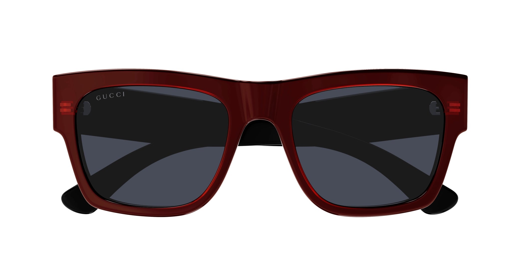 Occhiali da sole GUCCI GG1793S Shiny bilayer transparent orange + solid black