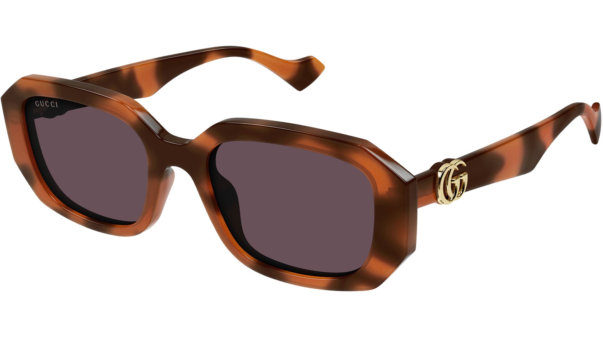 Occhiali da sole GUCCI GG1535S Shiny opal orange spotted havana