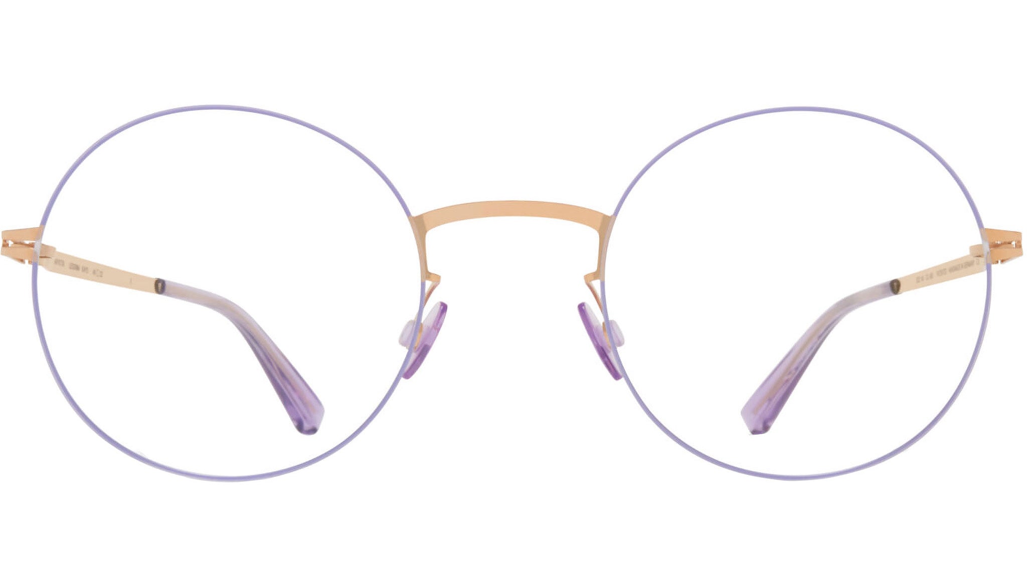 Occhiali MYKITA KAYO Champagne gold iris lilac
