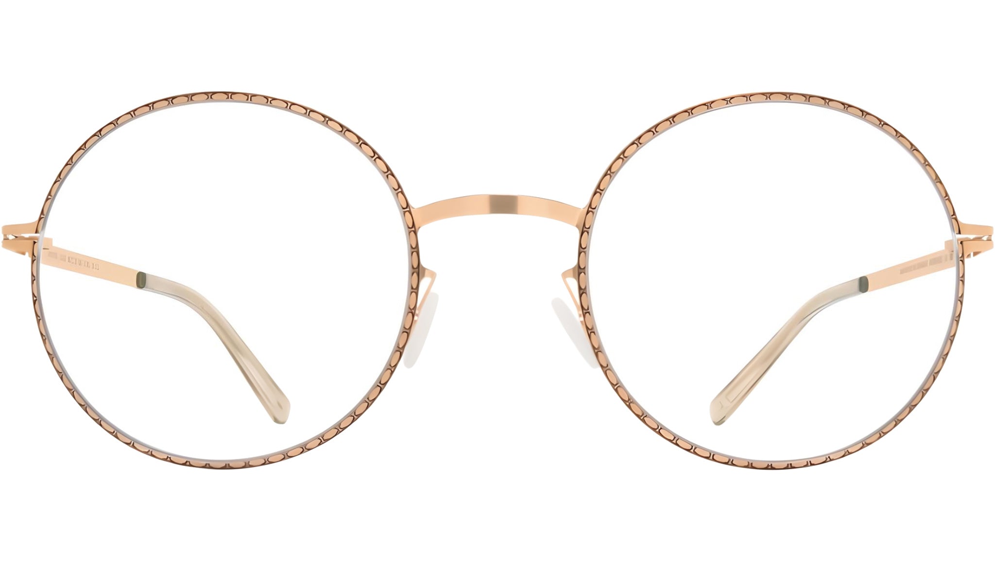 Occhiali da vista MYKITA LALE Champagne gold black