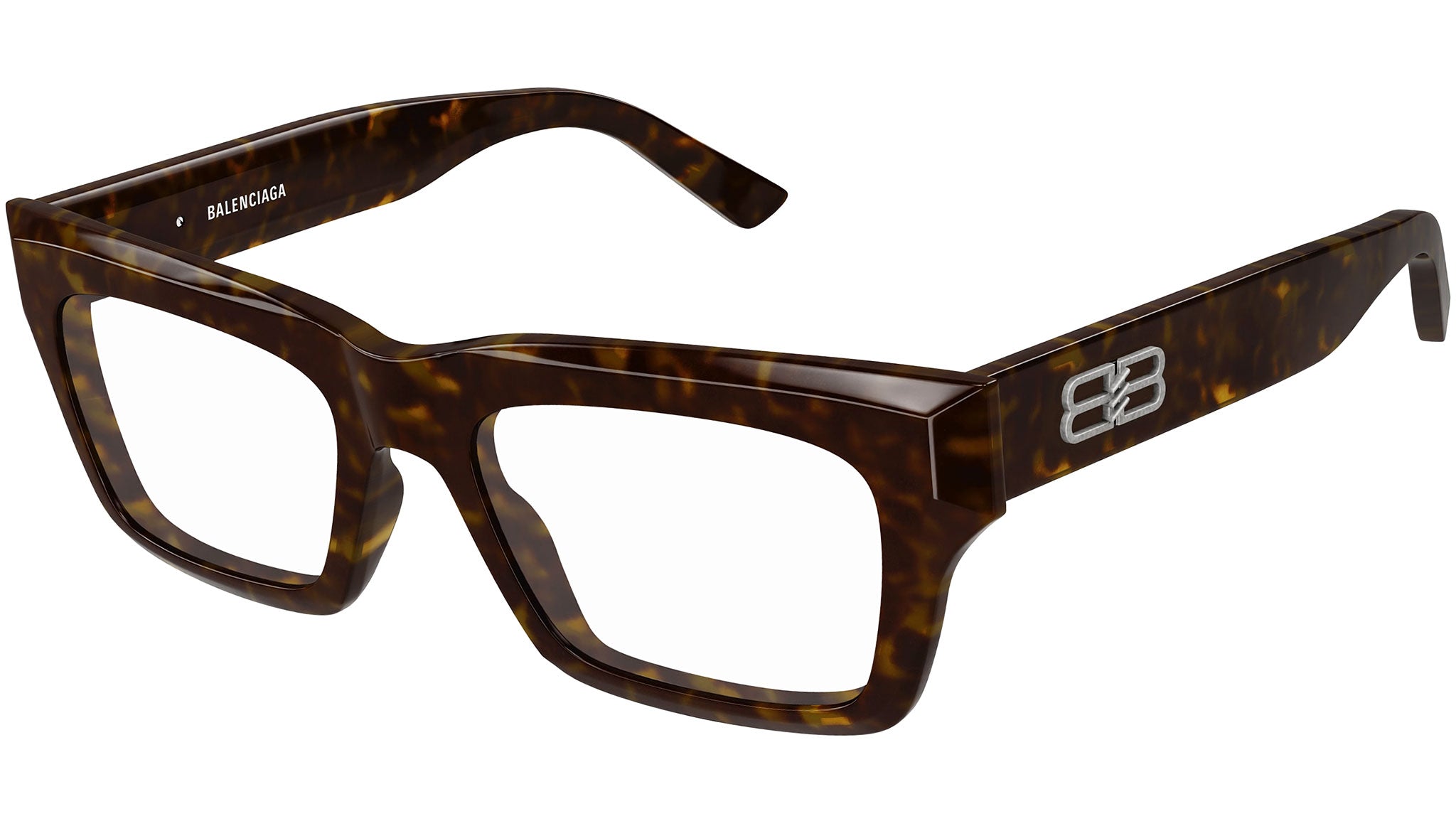 Occhiali da vista BALENCIAGA BB0240O Shiny dark havana