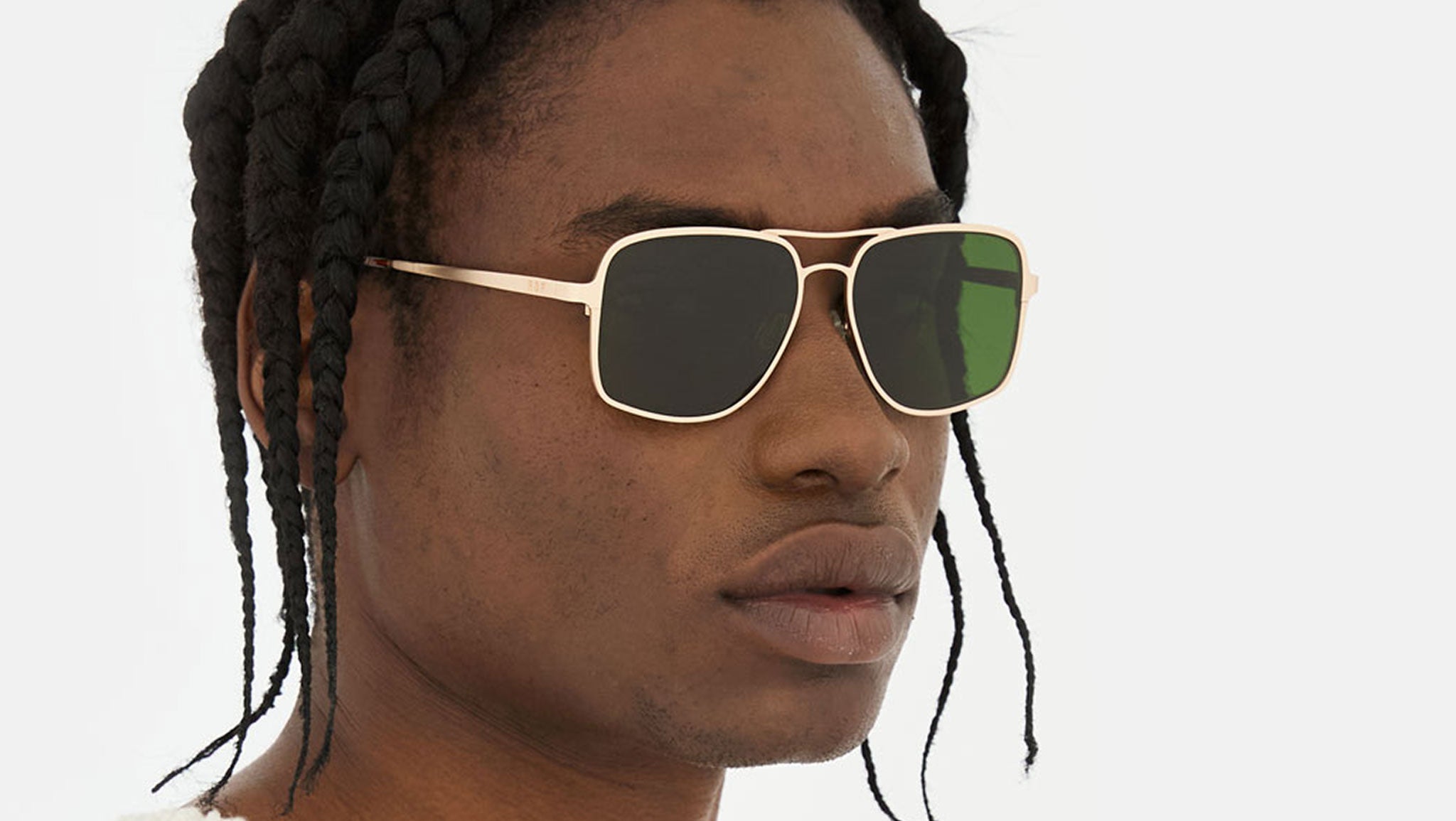 Occhiali da sole RETROSUPERFUTURE Spliff Gold