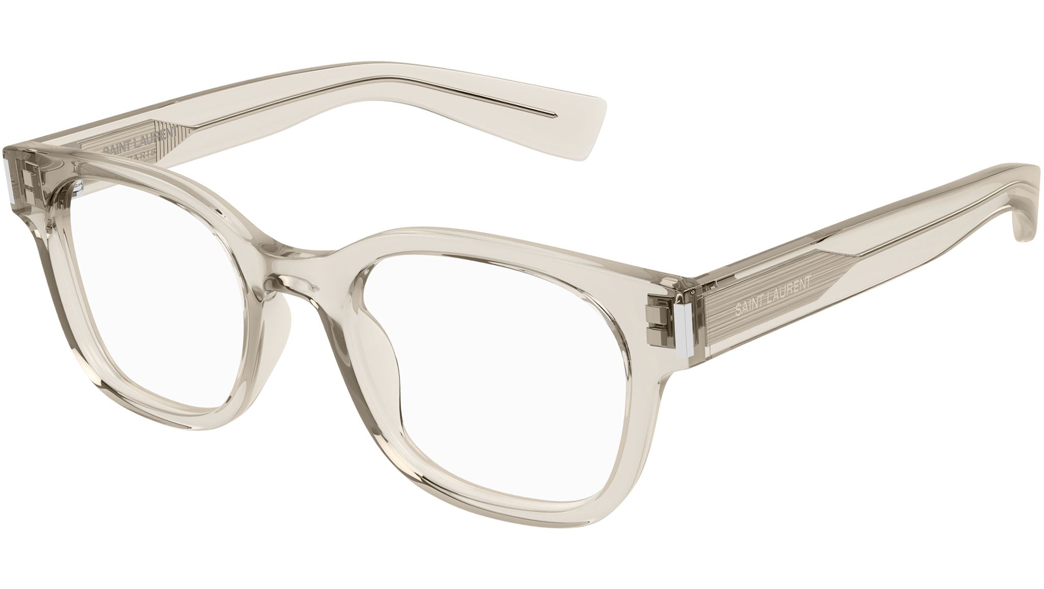 Occhiali da vista SAINT LAURENT SL722 Shiny transparent cream