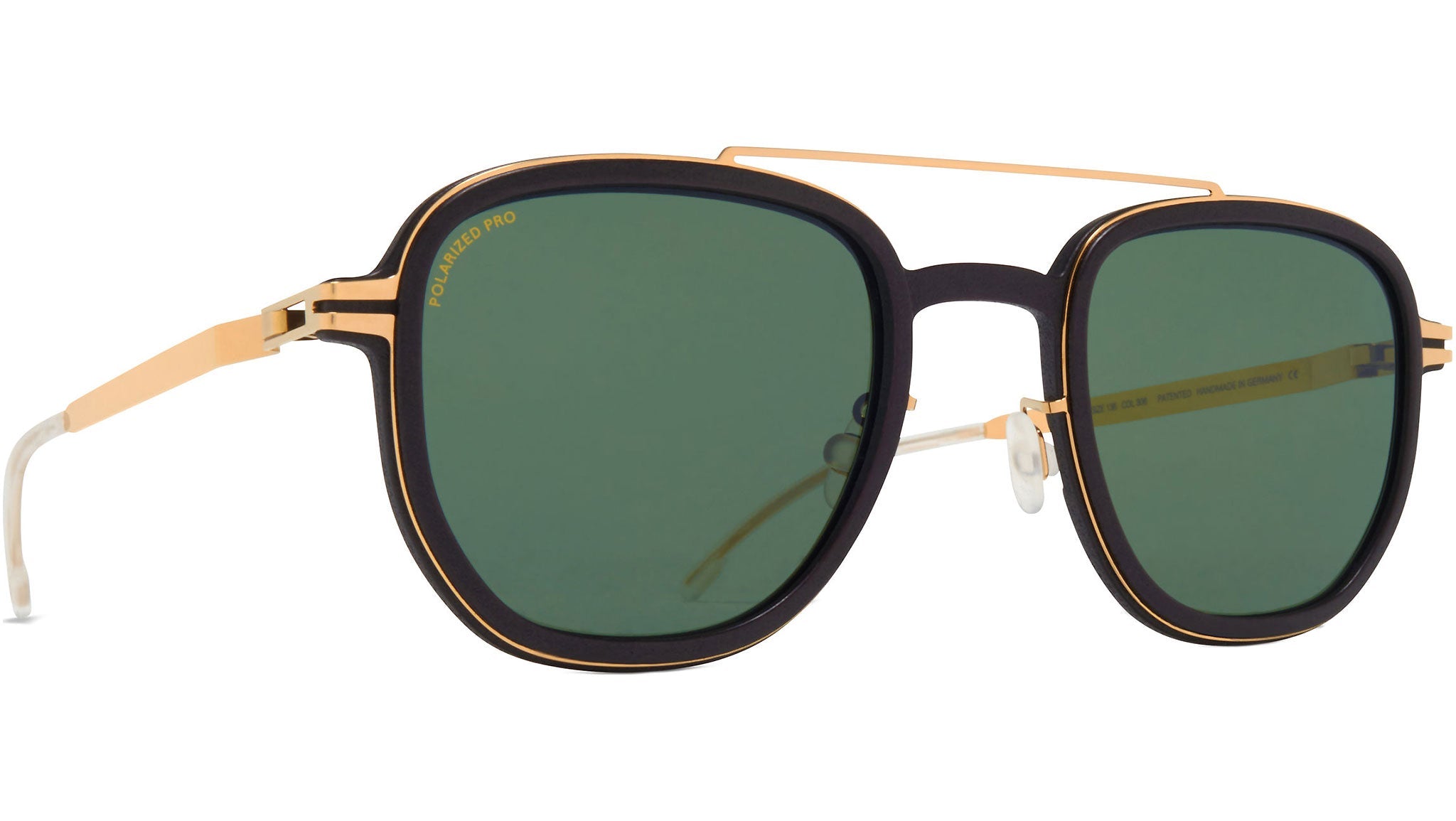 Occhiali da sole MYKITA ALDER MH7 Pitch Black Glossy Gold