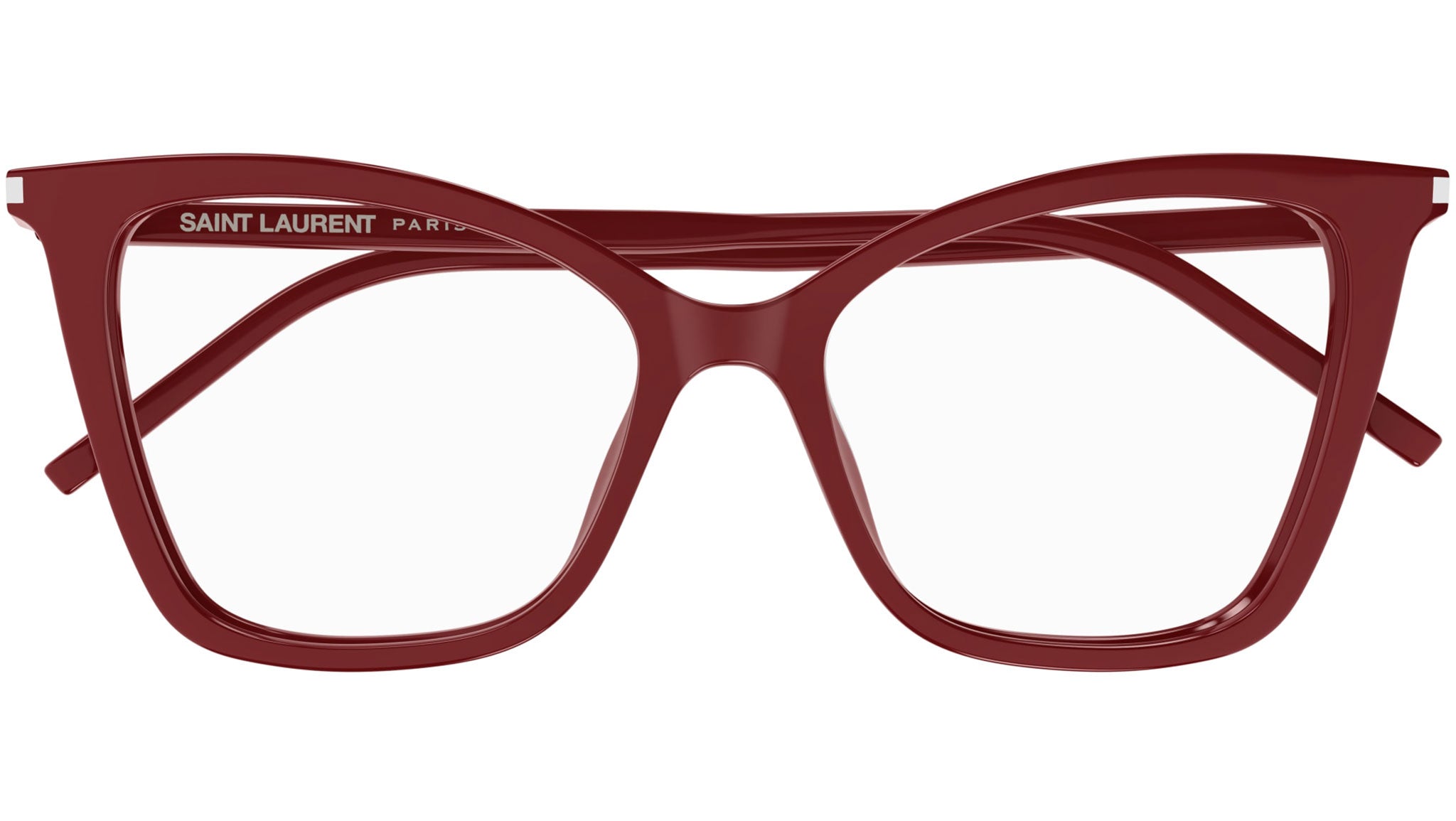 Occhiali da vista SAINT LAURENT SL386 Shiny solid red