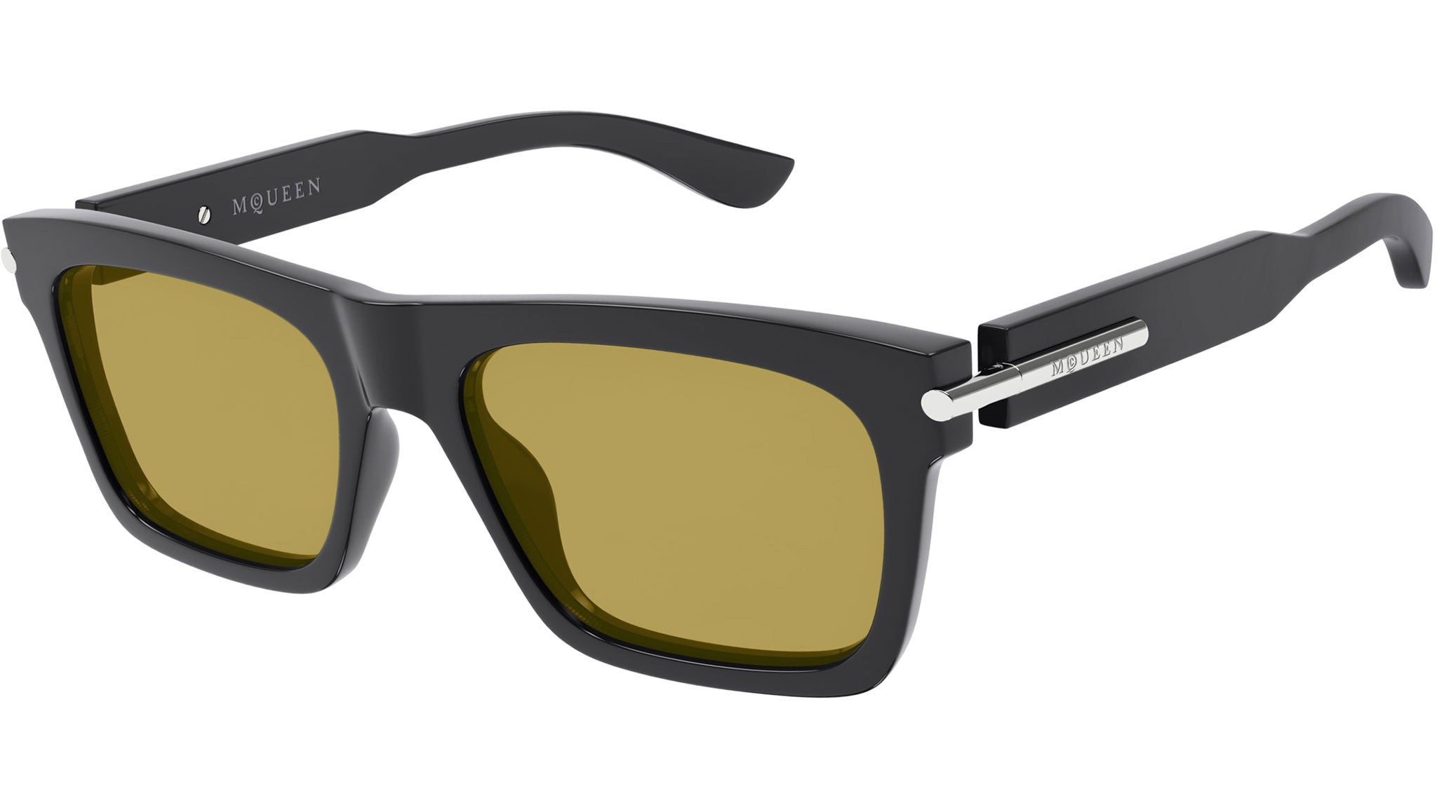 Occhiali da sole ALEXANDER MCQUEEN AM0495S Shiny solid grey