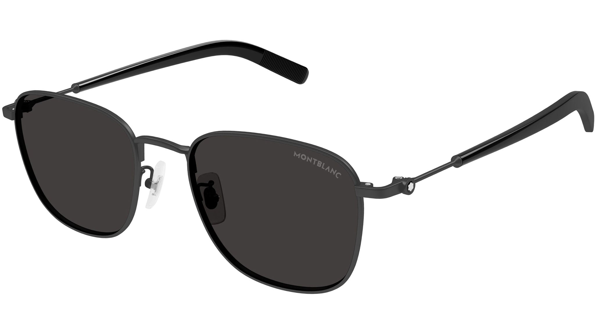 Occhiali da sole MONTBLANC MB0392SA Semimatte black