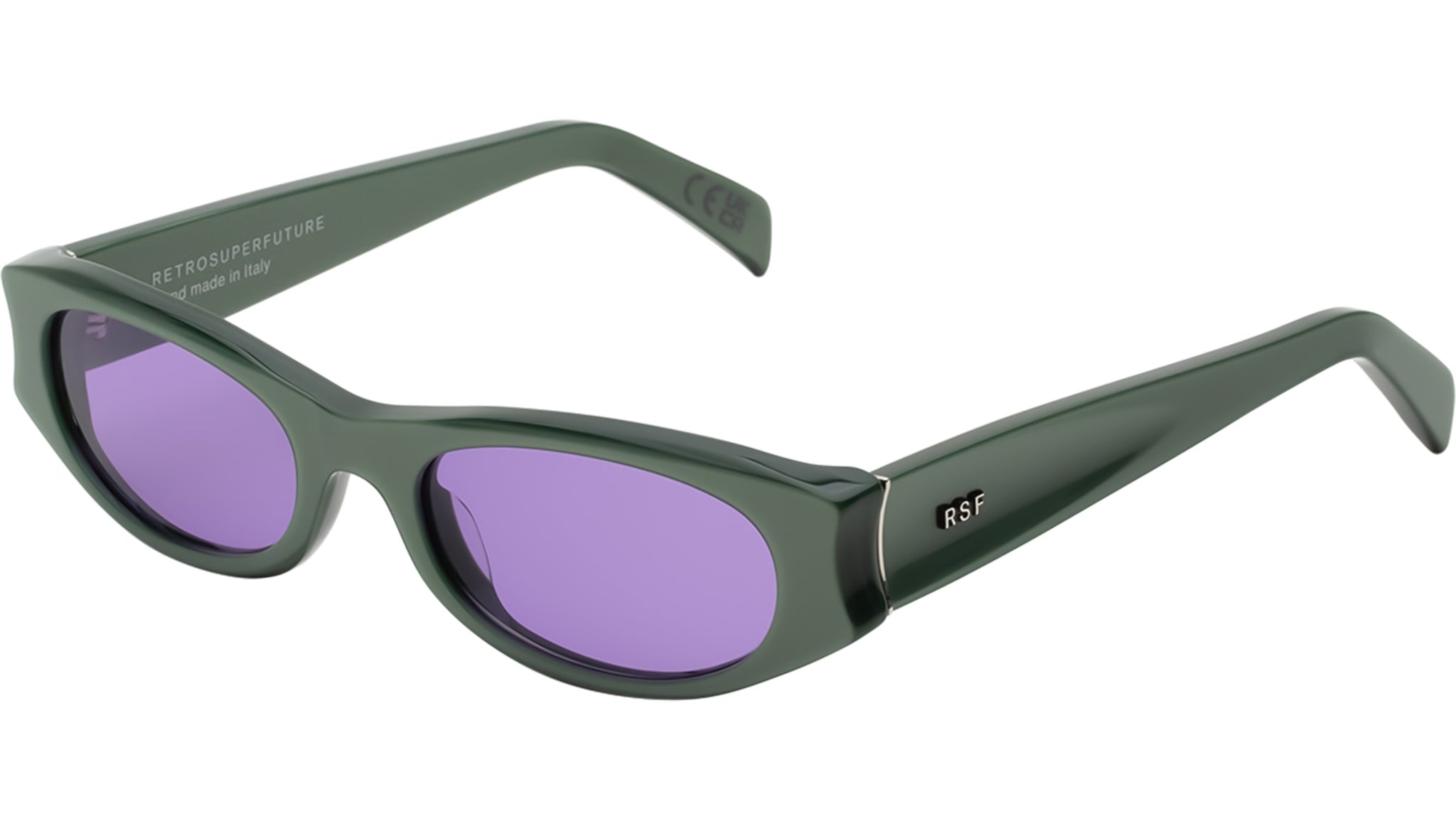 Occhiali RETROSUPERFUTURE Razzo Metallic mint