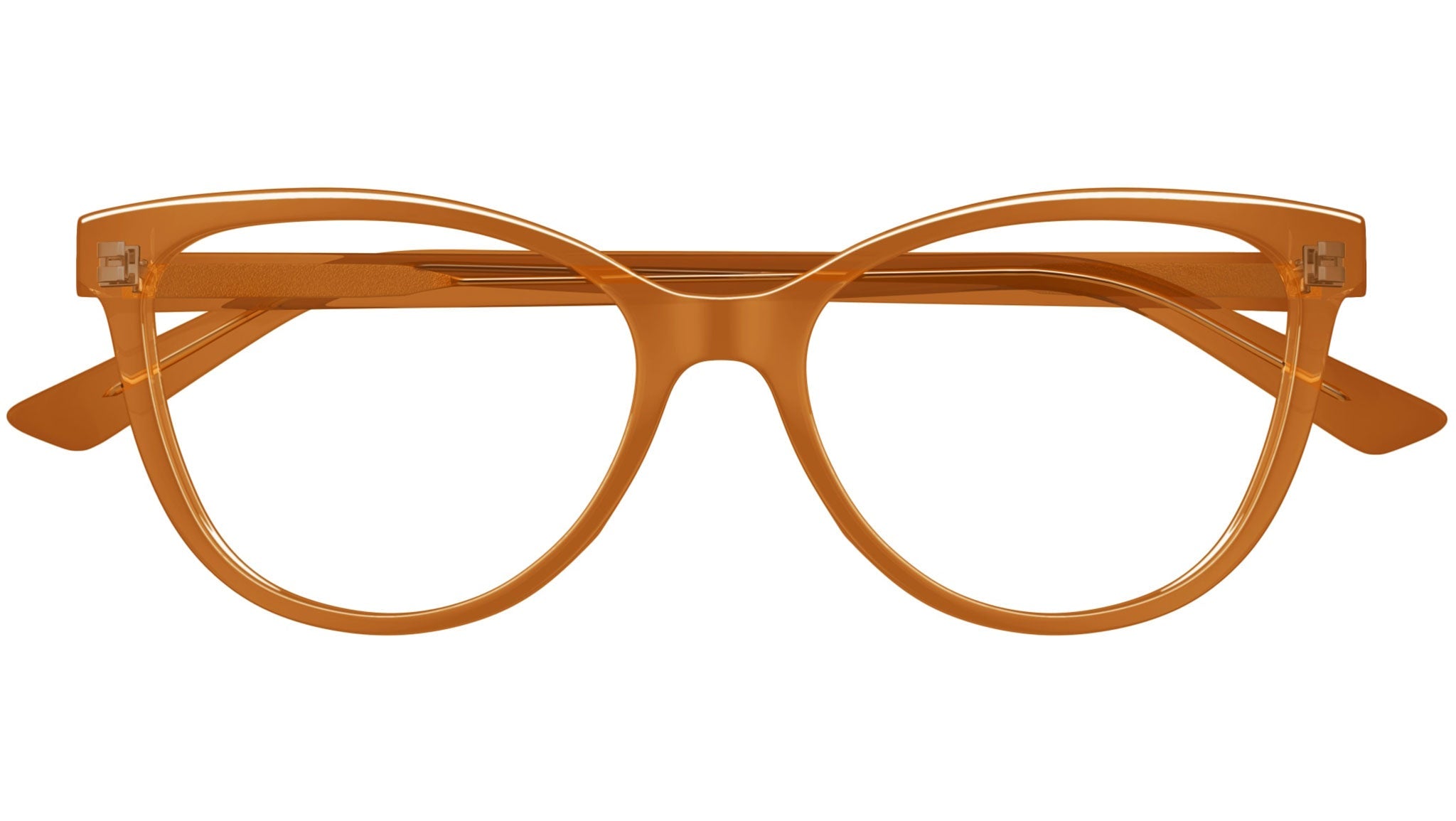 Occhiali da vista BOTTEGA VENETA BV1313O Shiny transparent amber