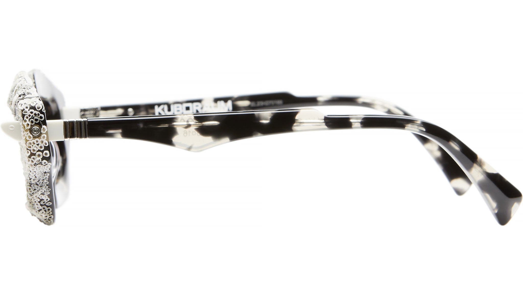 Occhiali da sole KUBORAUM Q6 White Coral Havana Grey