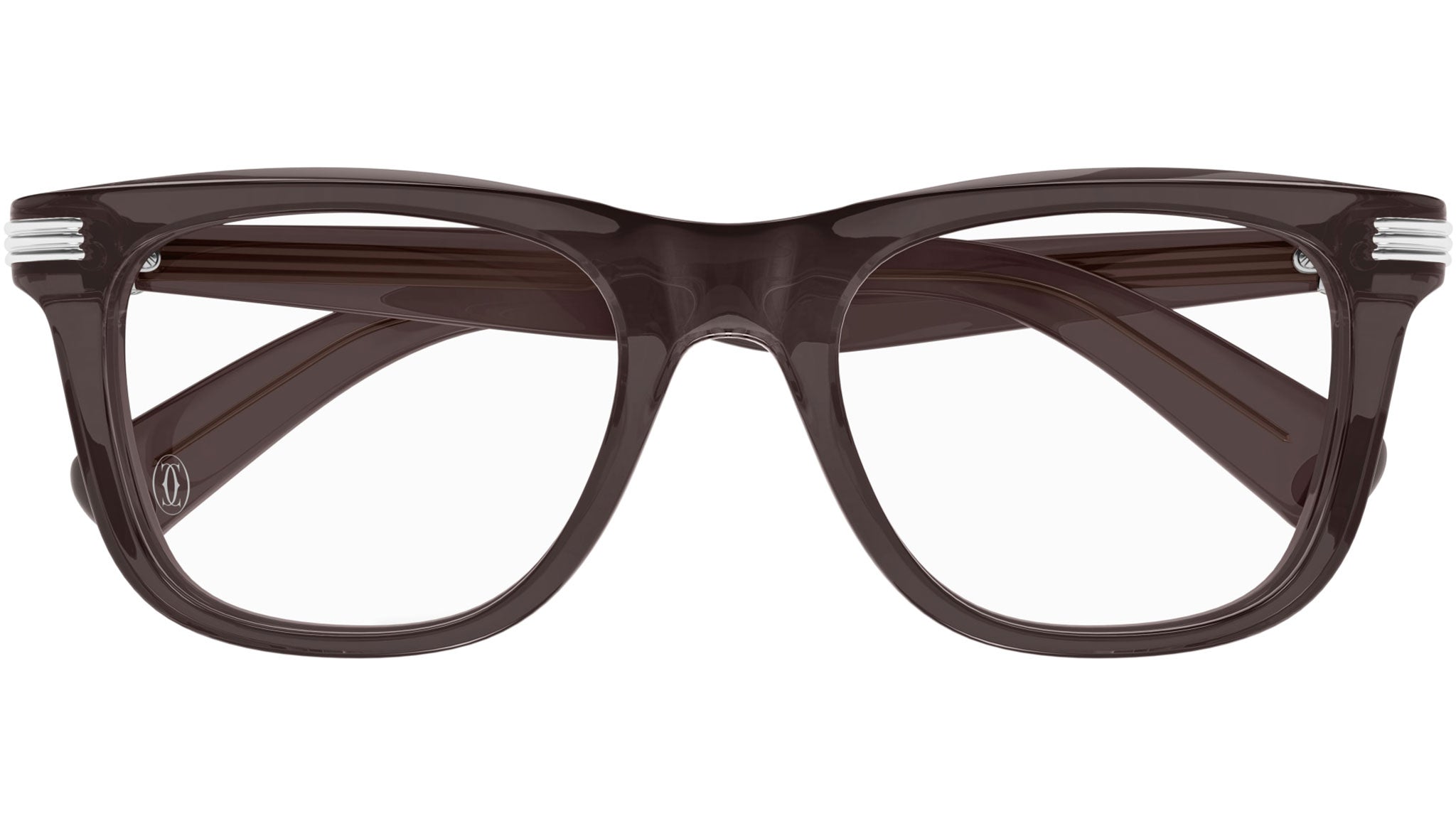 Occhiali da vista CARTIER Transparent dark wine