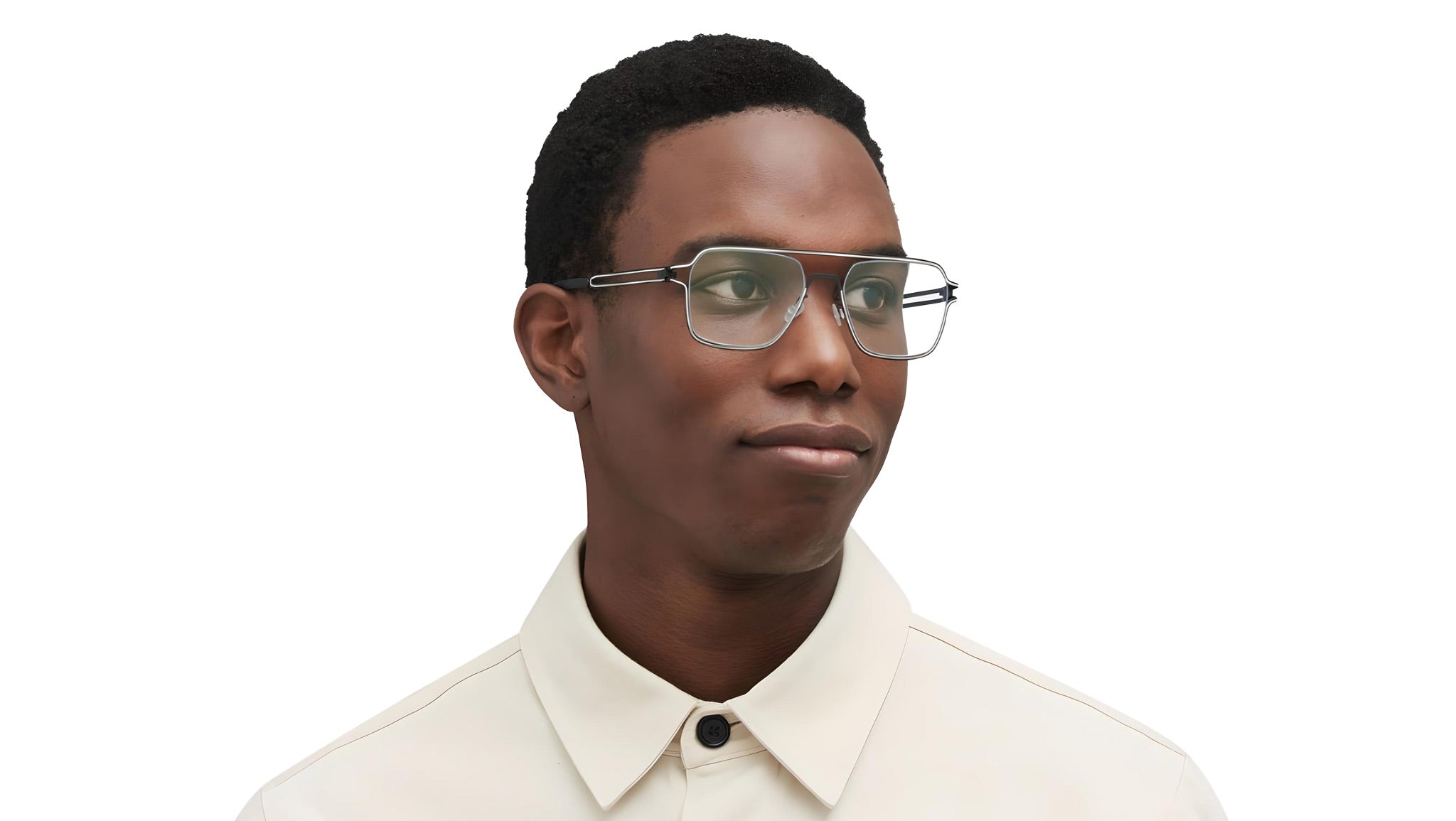 Occhiali da vista MYKITA JALO Black light warm grey