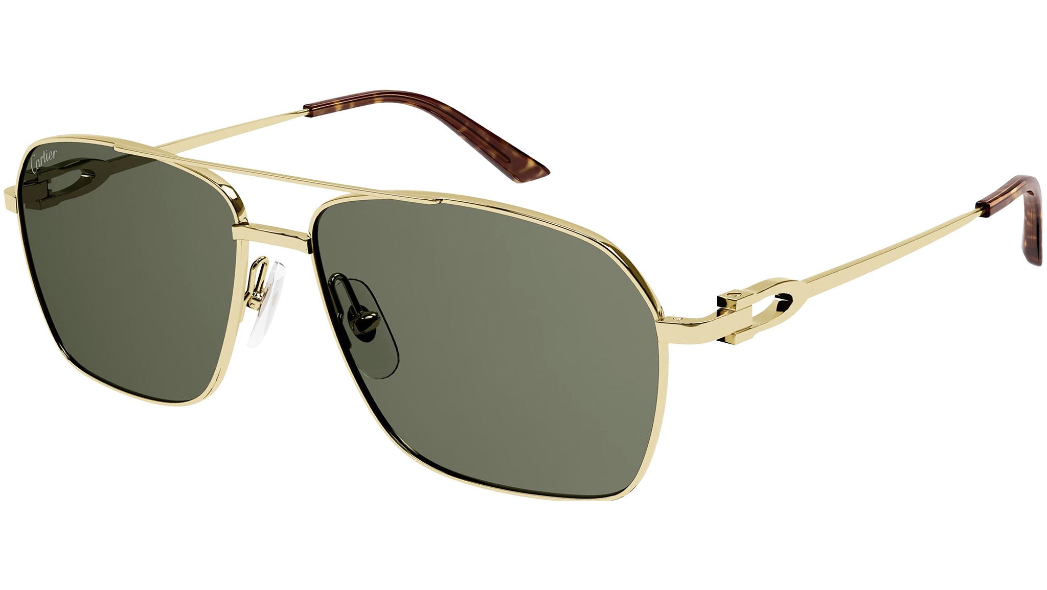 Occhiali da sole CARTIER CT0306S Smooth golden finish