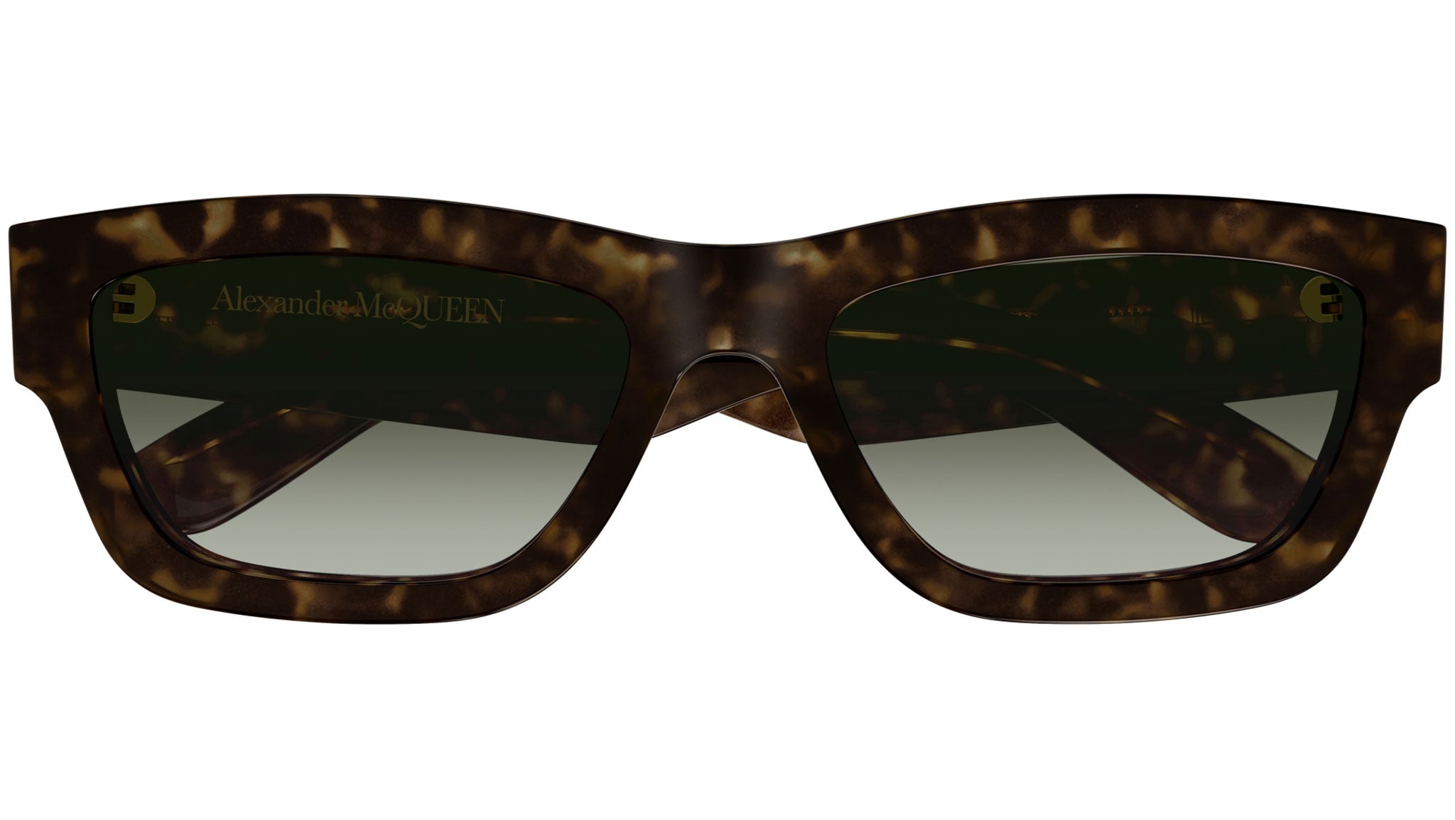 Occhiali da sole ALEXANDER MCQUEEN AM0419S Shiny dark havana