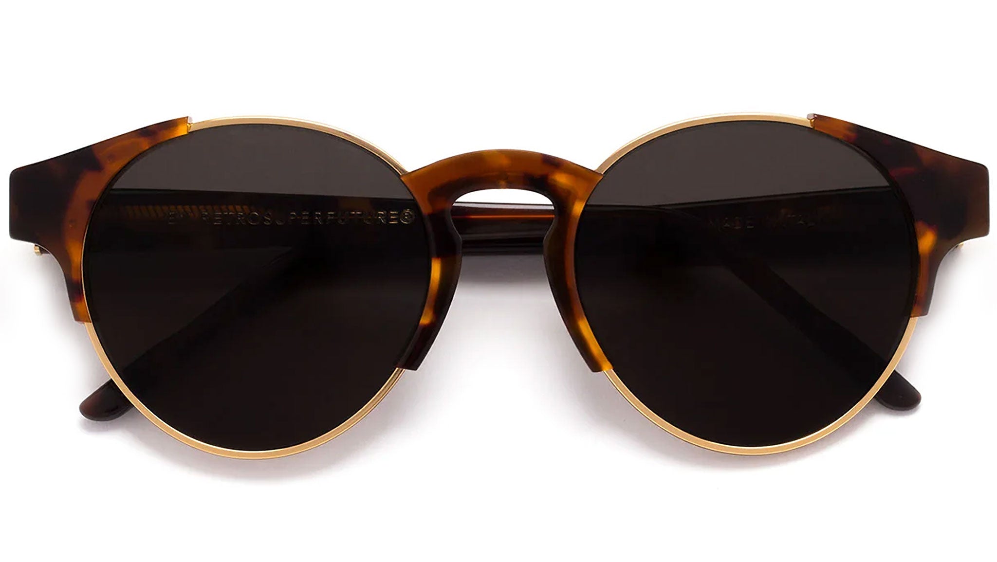 Occhiali RETROSUPERFUTURE Arca Gold and tortoise
