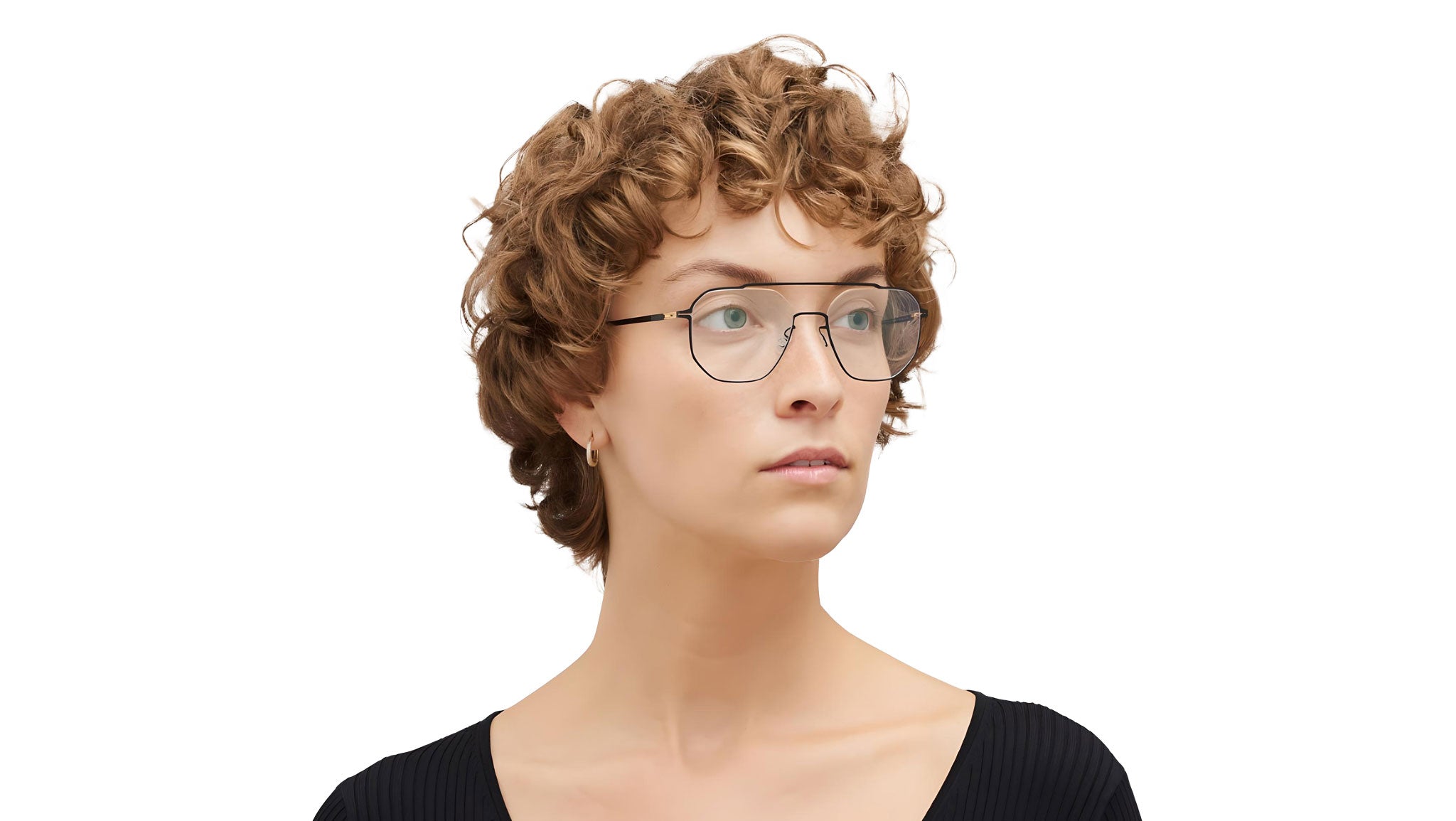 Occhiali da vista MYKITA ARVO Gold jet black