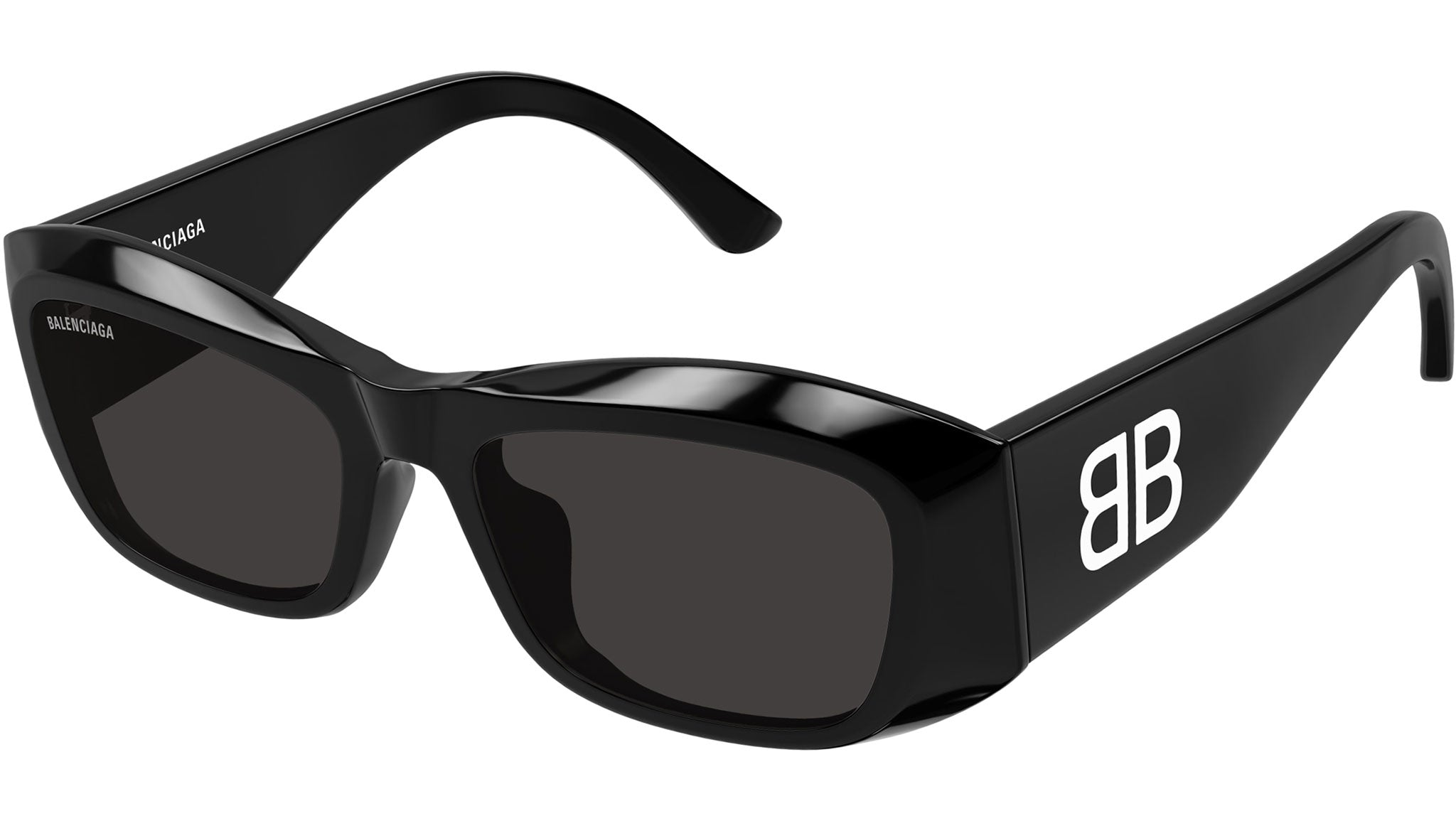 Occhiali da sole BALENCIAGA BB0397SA Shiny solid black