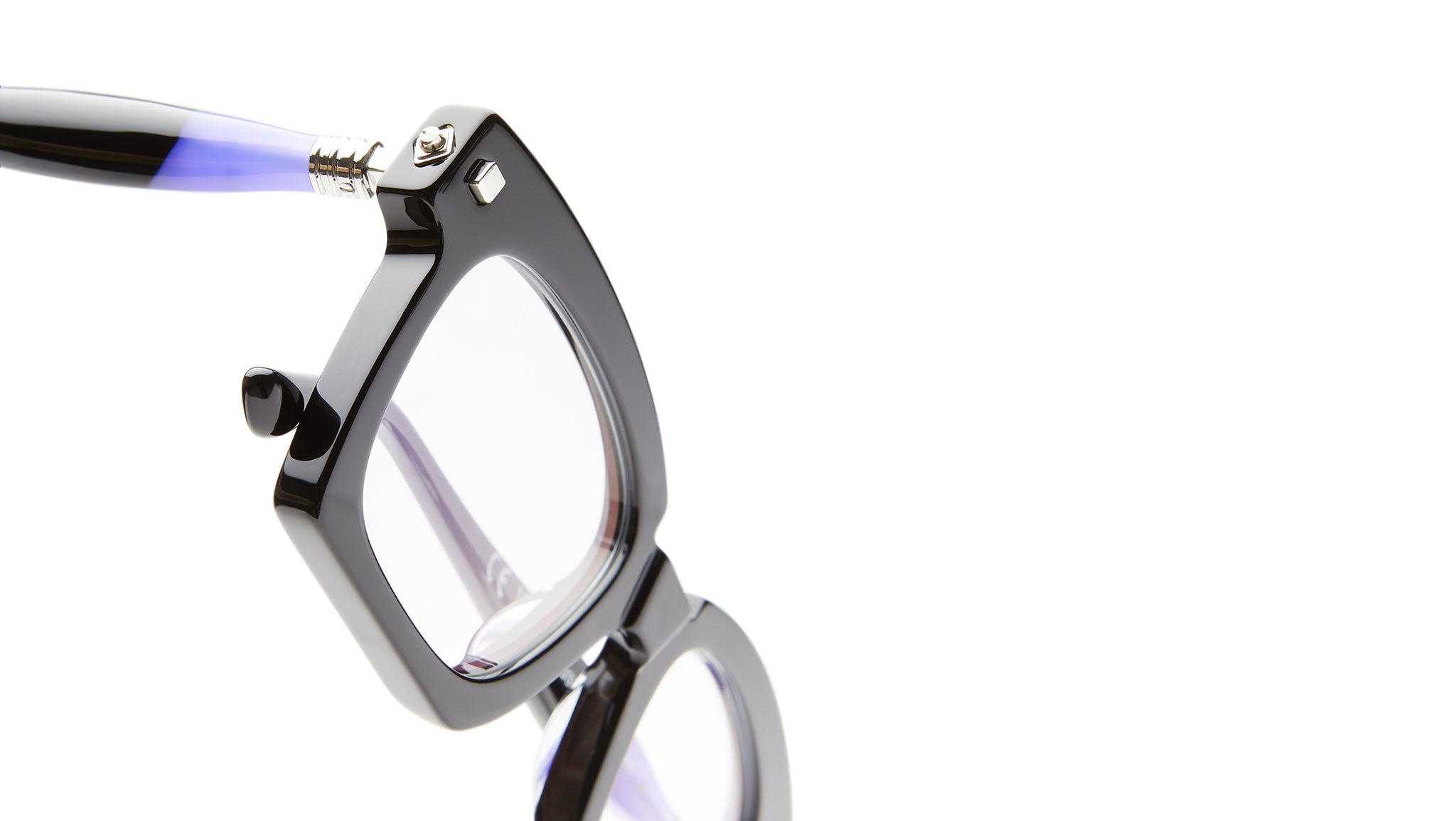 Occhiali da sole KUBORAUM J5 Black shine violet