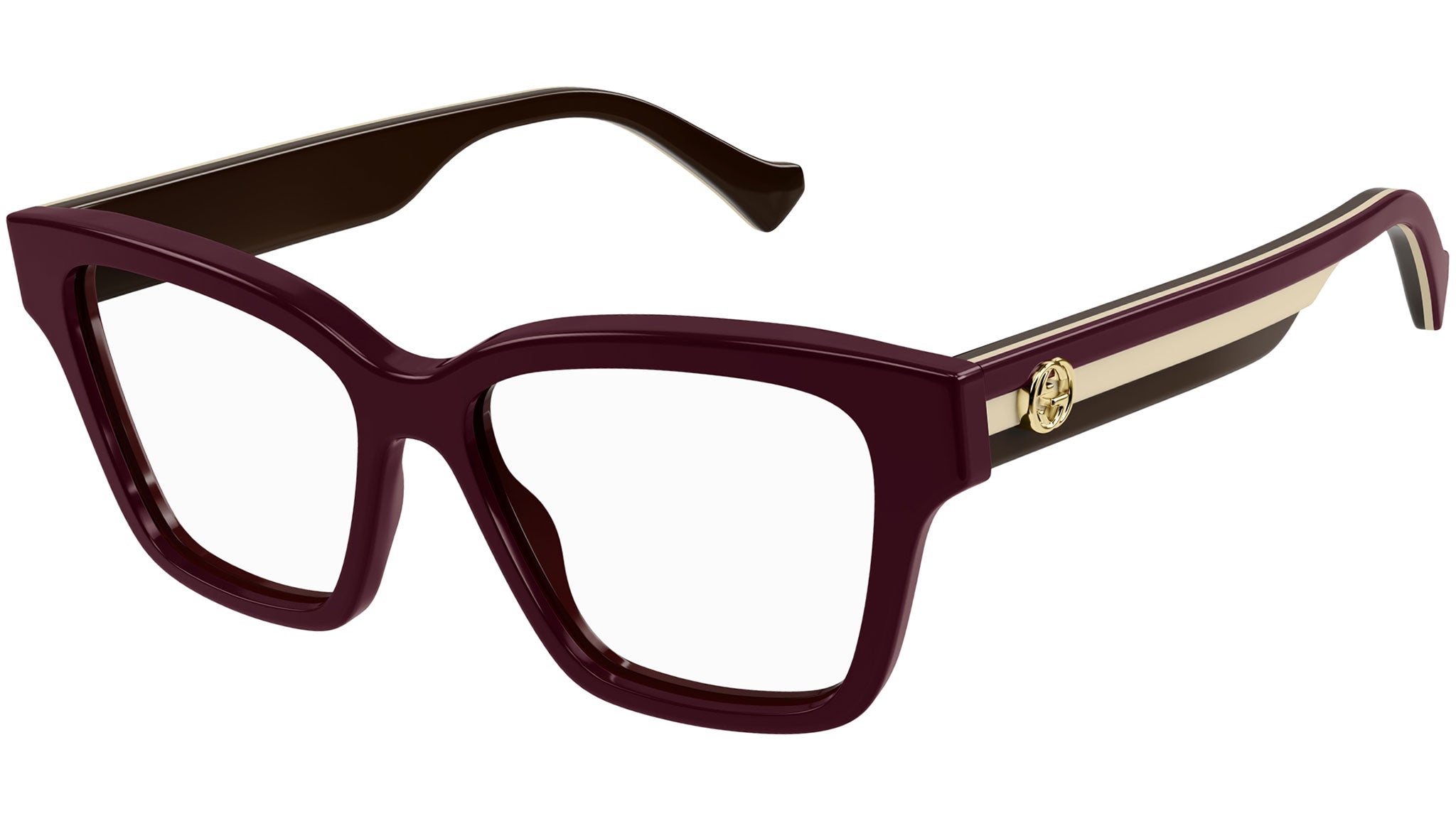 Occhiali da vista GUCCI GG1302O Shiny solid burgundy