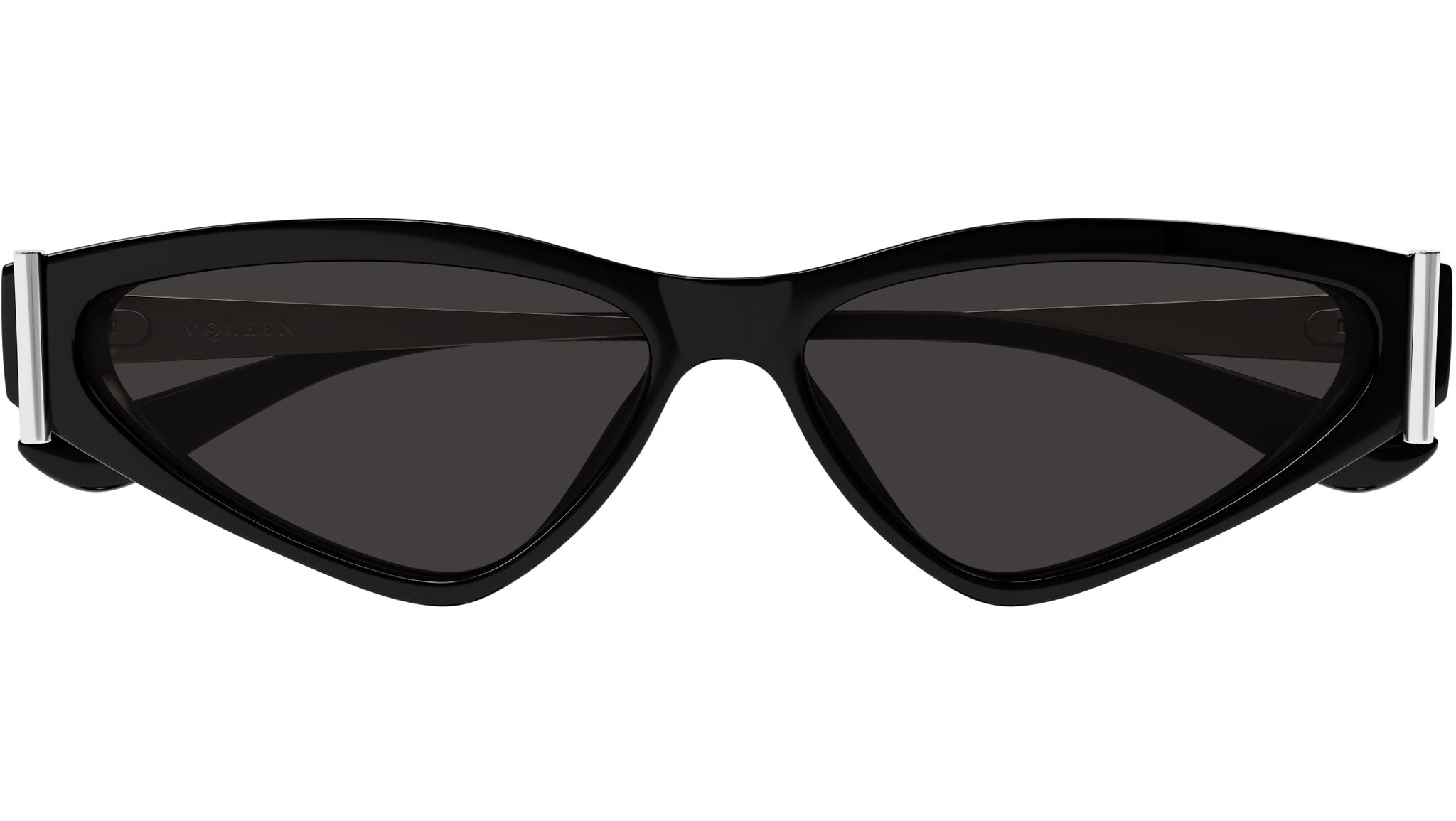 Occhiali da sole ALEXANDER MCQUEEN AM0493S Shiny solid black