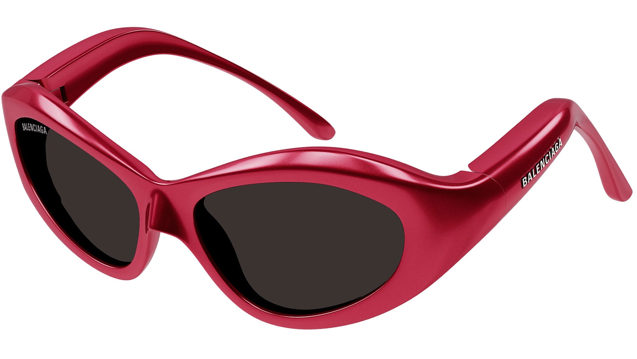 Occhiali da sole BALENCIAGA BB0386S Shiny metallic fuchsia