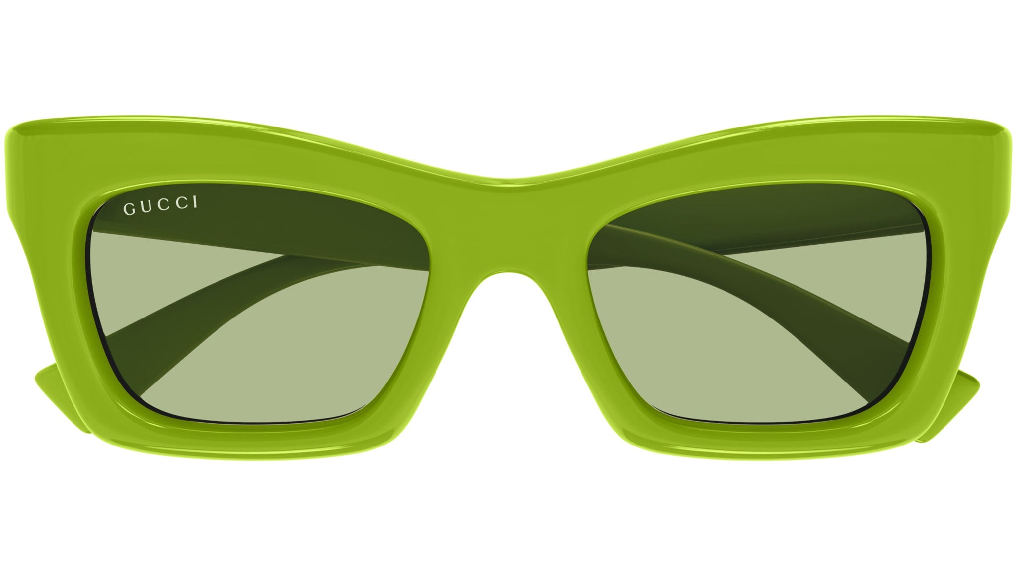 Occhiali da sole GUCCI GG1773S Shiny solid acid green