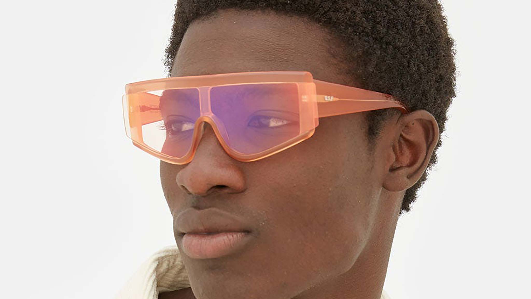 Occhiali RETROSUPERFUTURE Zed Colourful crystal peach