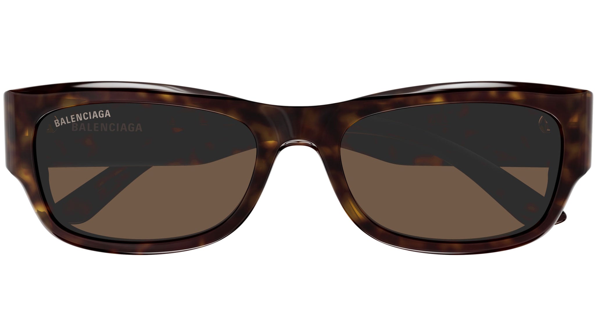 Occhiali da sole BALENCIAGA BB0390SK Shiny dark havana