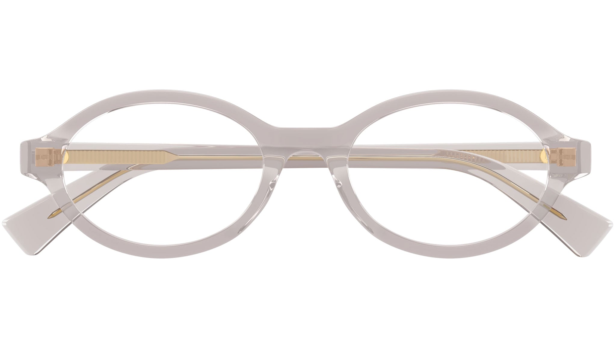 Occhiali da vista BOTTEGA VENETA BV1367O Shiny transparent taupe