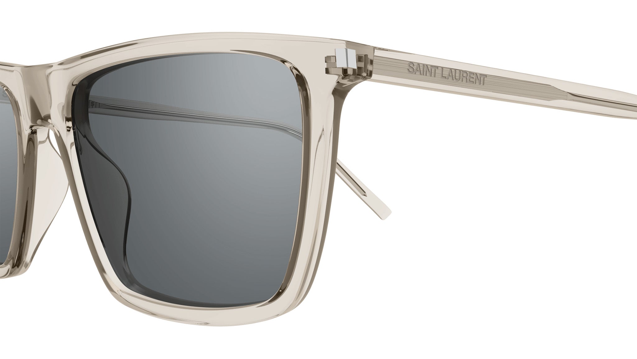 Occhiali da sole SAINT LAURENT SL668 Shiny transparent cream