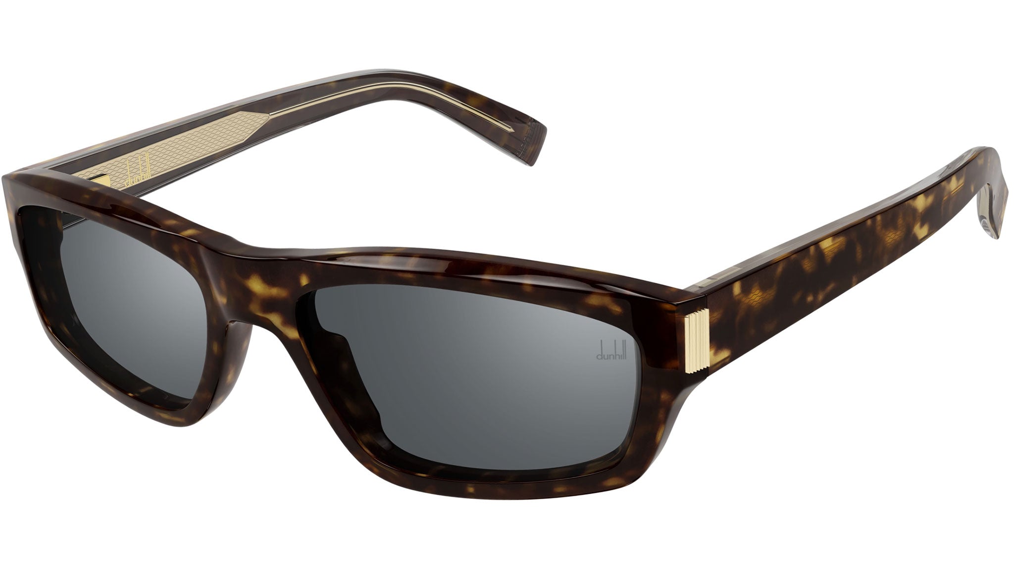 Occhiali da sole DUNHILL DU0077S Shiny dark havana