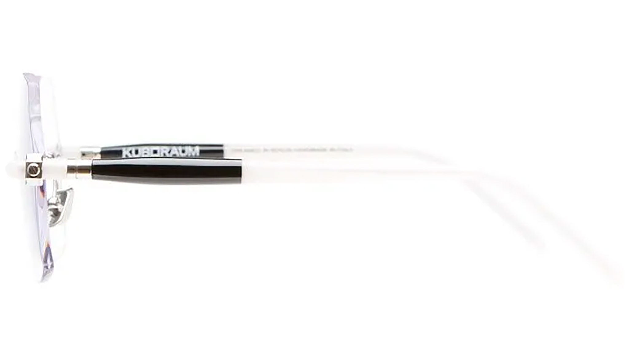 Occhiali da vista KUBORAUM P59 Silver black shine cream