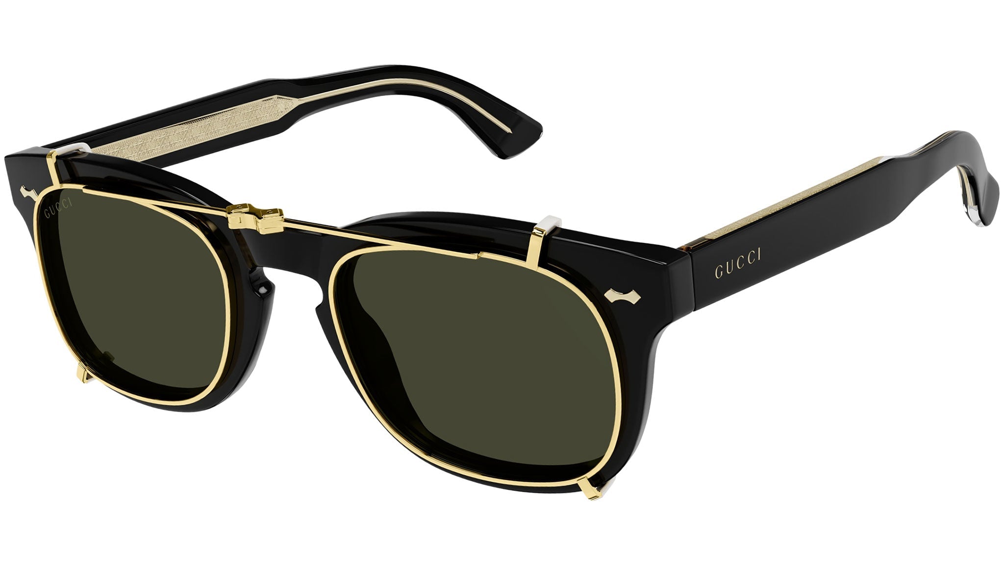 Occhiali da sole GUCCI GG0182S Shiny black