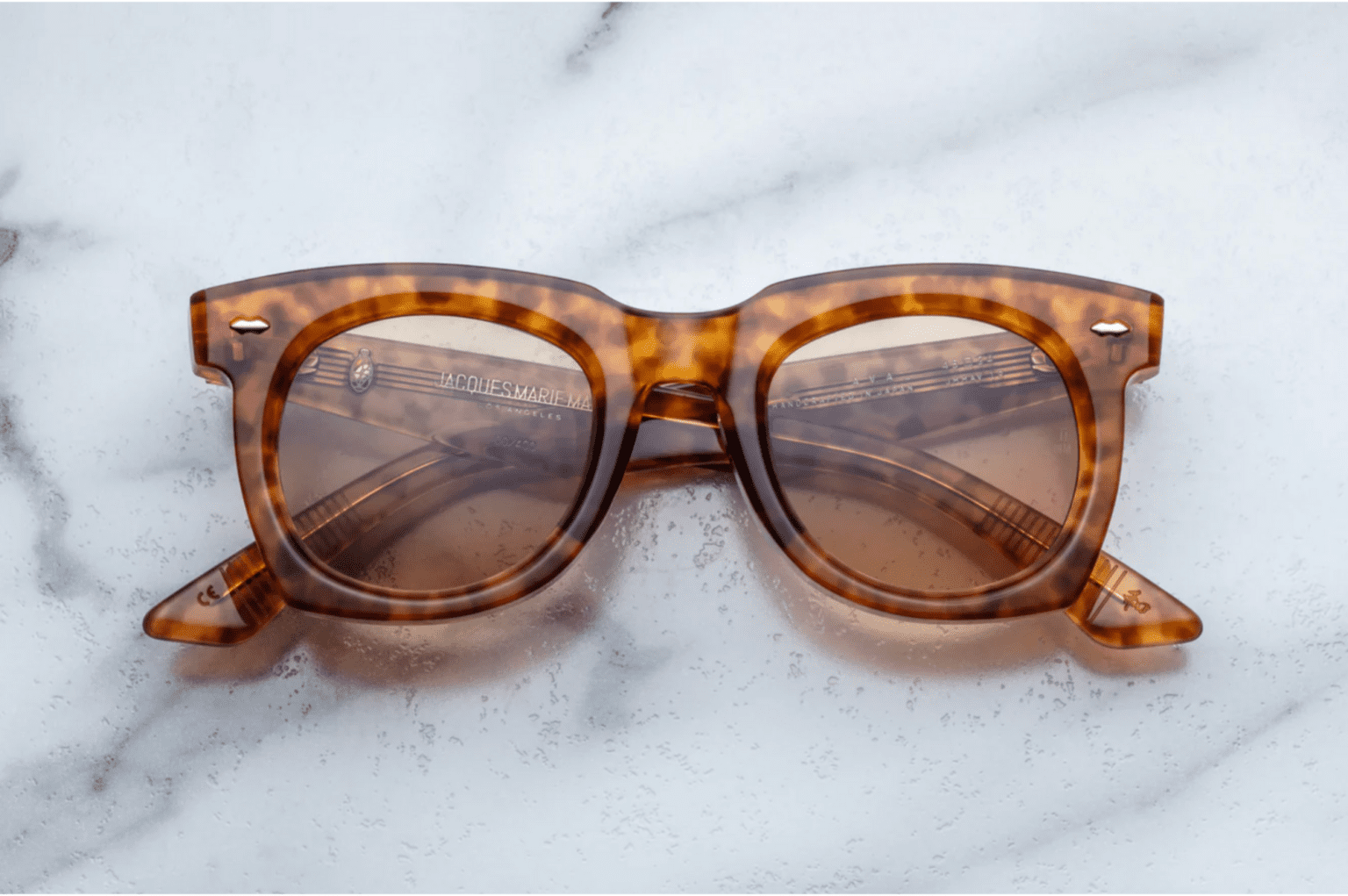 Occhiali sole Jacques Marie Mage Ava JMMAV-1R Camel