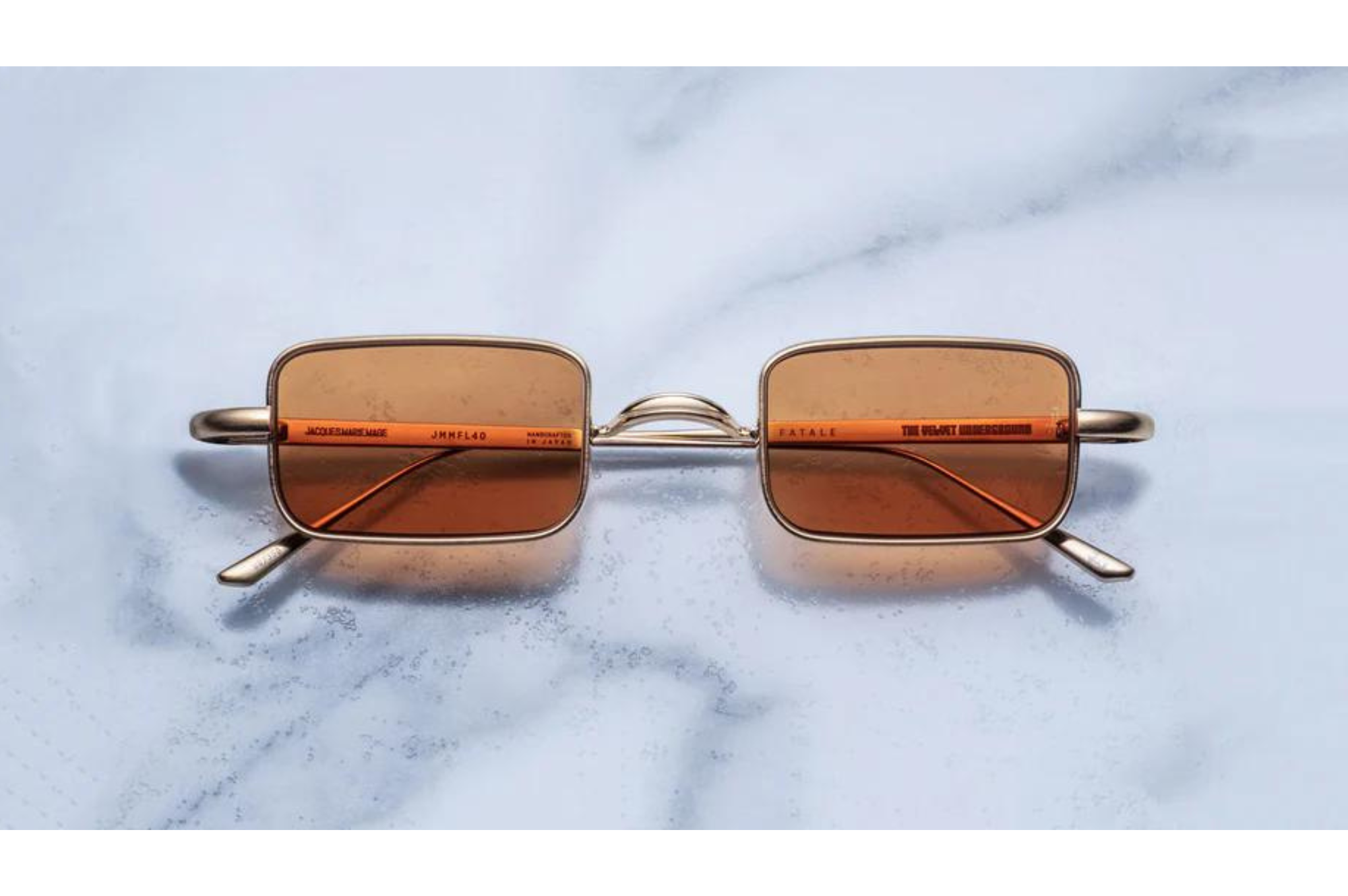 Occhiali sole Jacques Marie Mage Fatale JMMFL-40 Gold