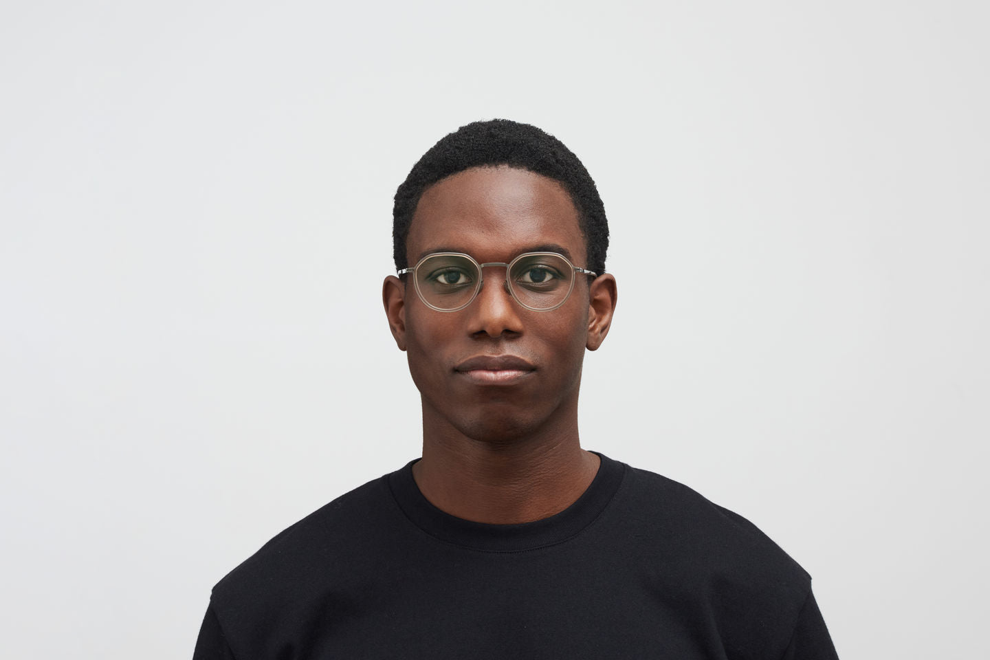 Occhiali da vista MYKITA JUSTUS Shiny Graphite Taupe