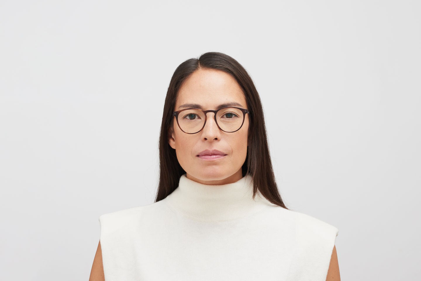 Occhiali da vista MYKITA NUKKA Taupe Shiny Graphite