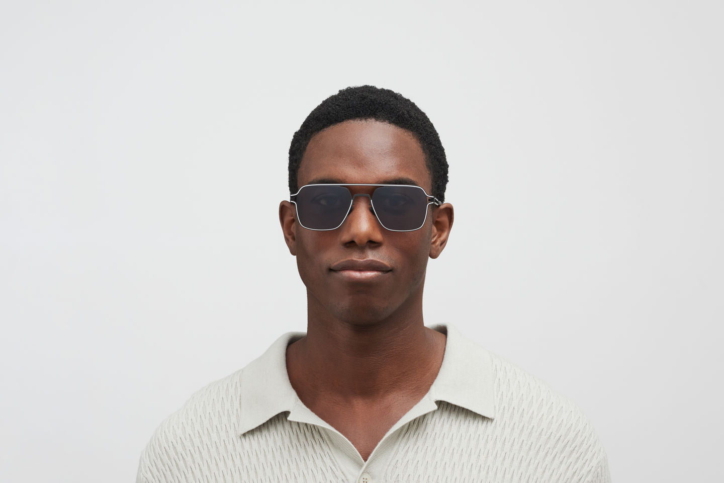 Occhiali da sole MYKITA RIKU Black White