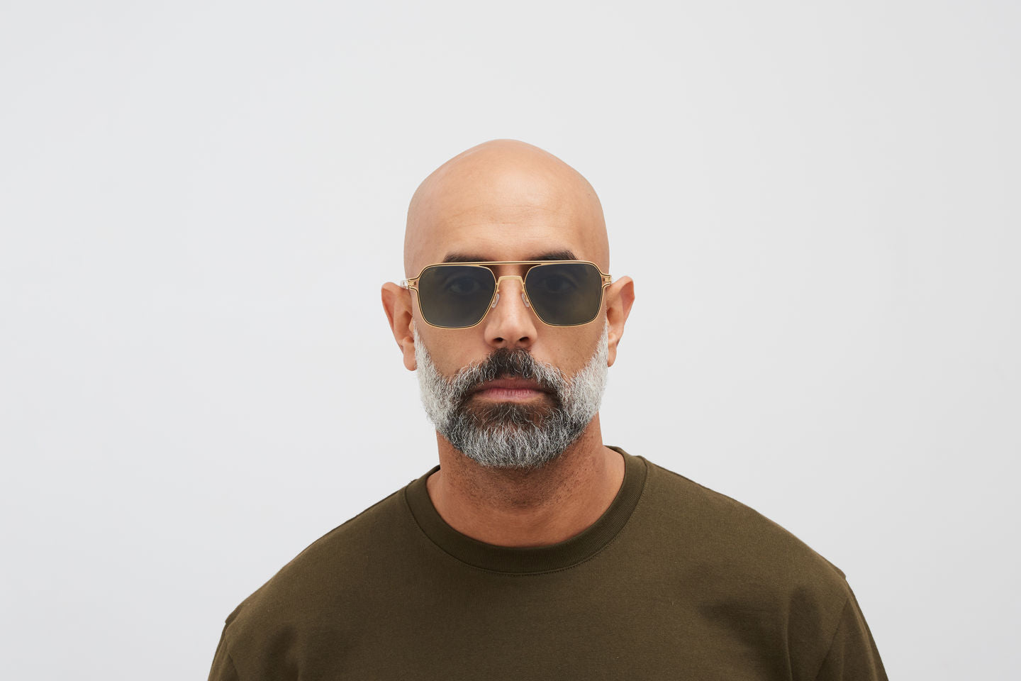 Occhiali da sole MYKITA RIKU Gold Black