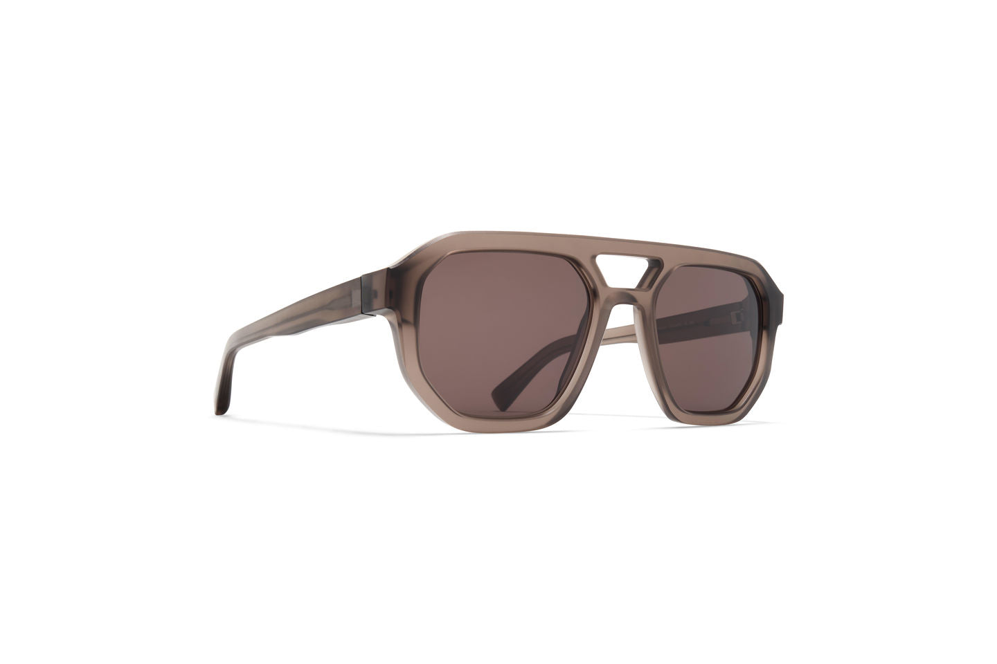 Occhiali da sole MYKITA AMARE Chilled Raw Clear Ash Silver