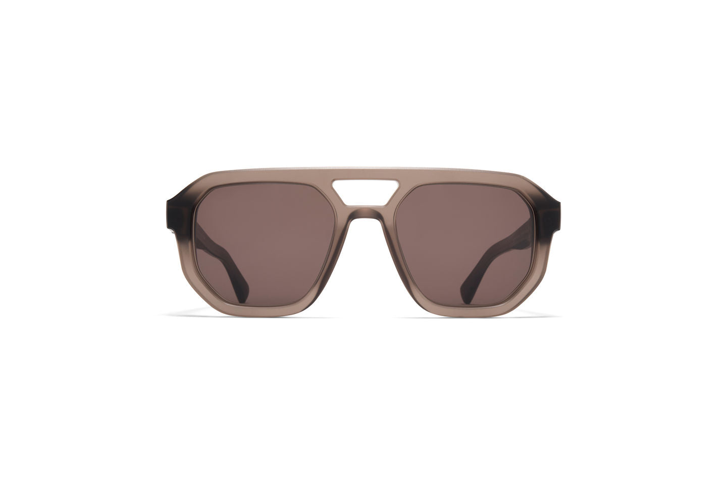 Occhiali da sole MYKITA AMARE Chilled Raw Clear Ash Silver
