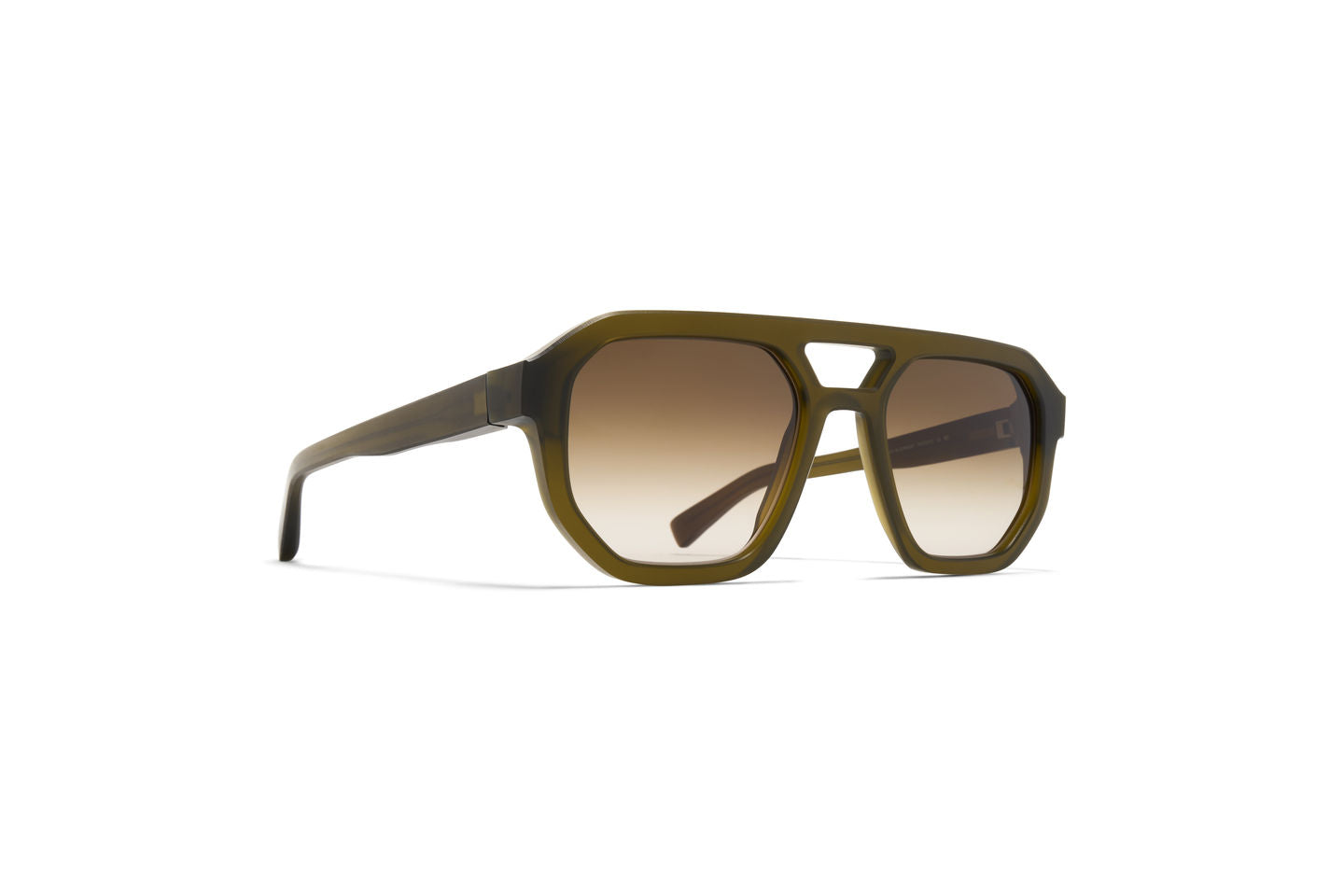 Occhiali da sole MYKITA AMARE Chilled Raw Peridot Silver