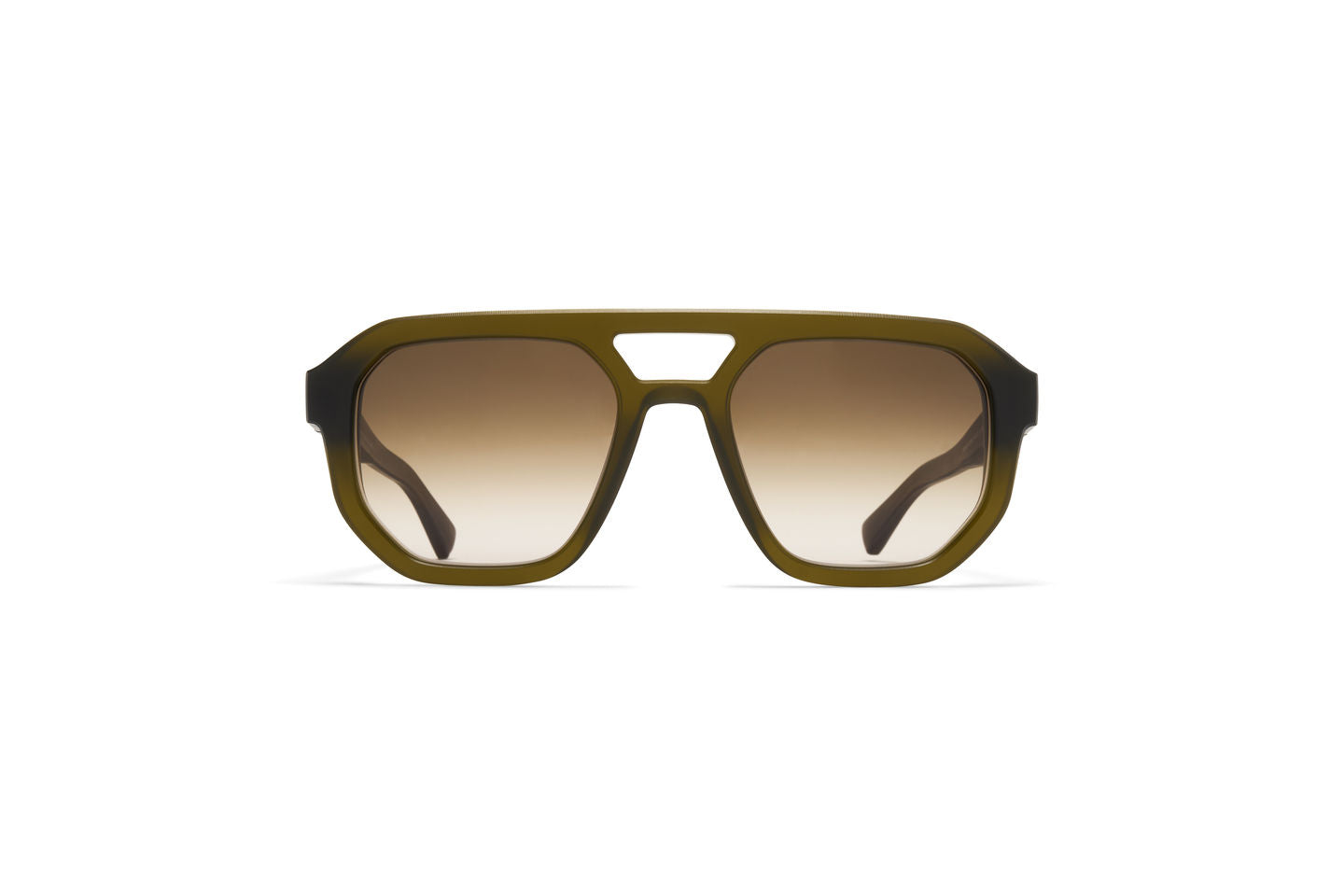 Occhiali da sole MYKITA AMARE Chilled Raw Peridot Silver