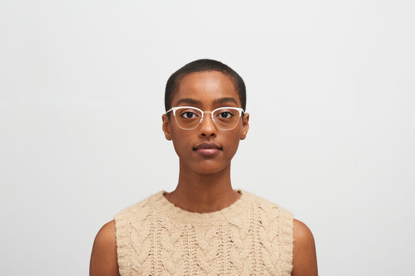 Occhiali da vista MYKITA ELBA Champagne Gold Aurore